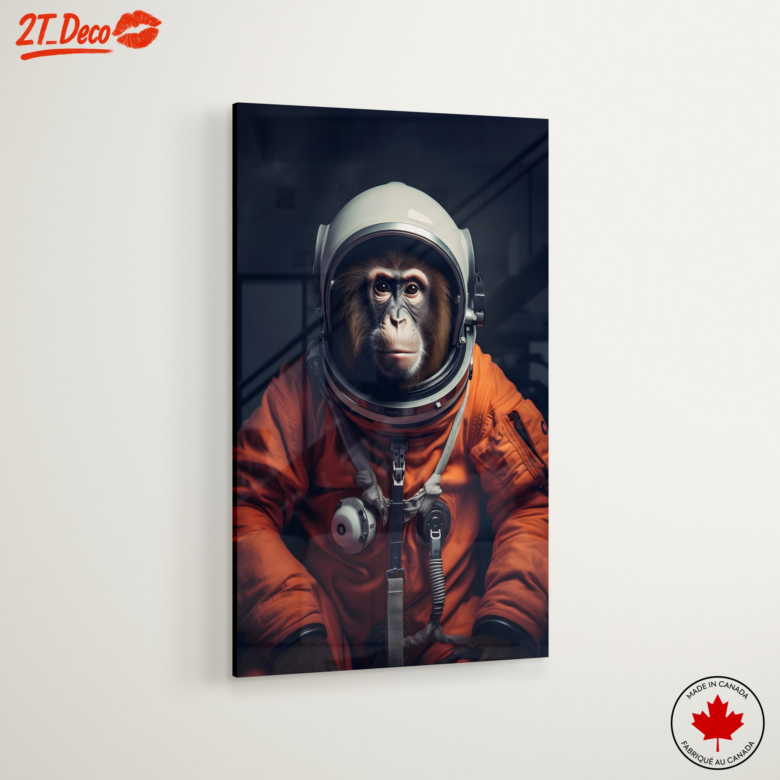 Monkey Astronaut in Space Suit - Image 6