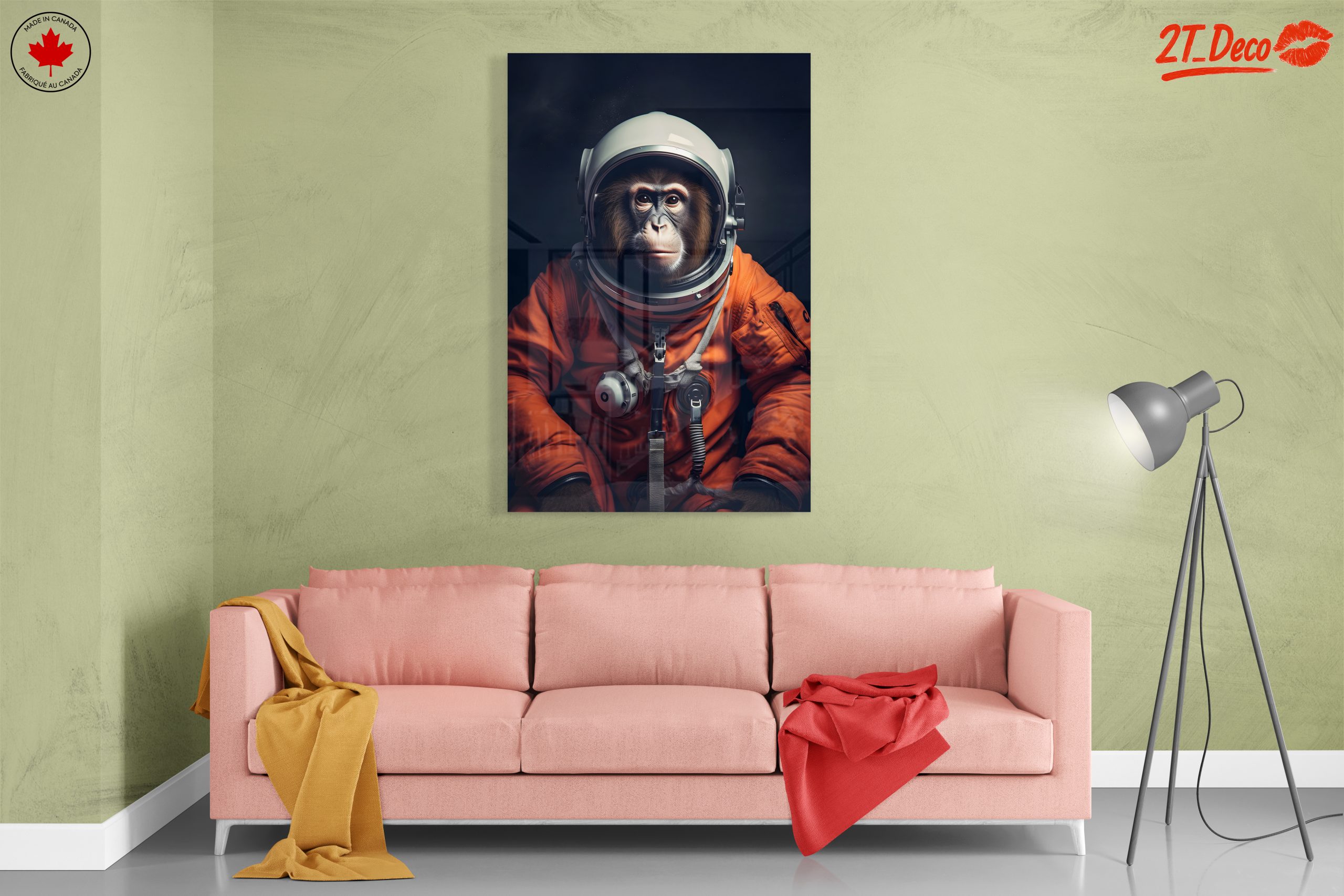Monkey Astronaut in Space Suit - Image 7