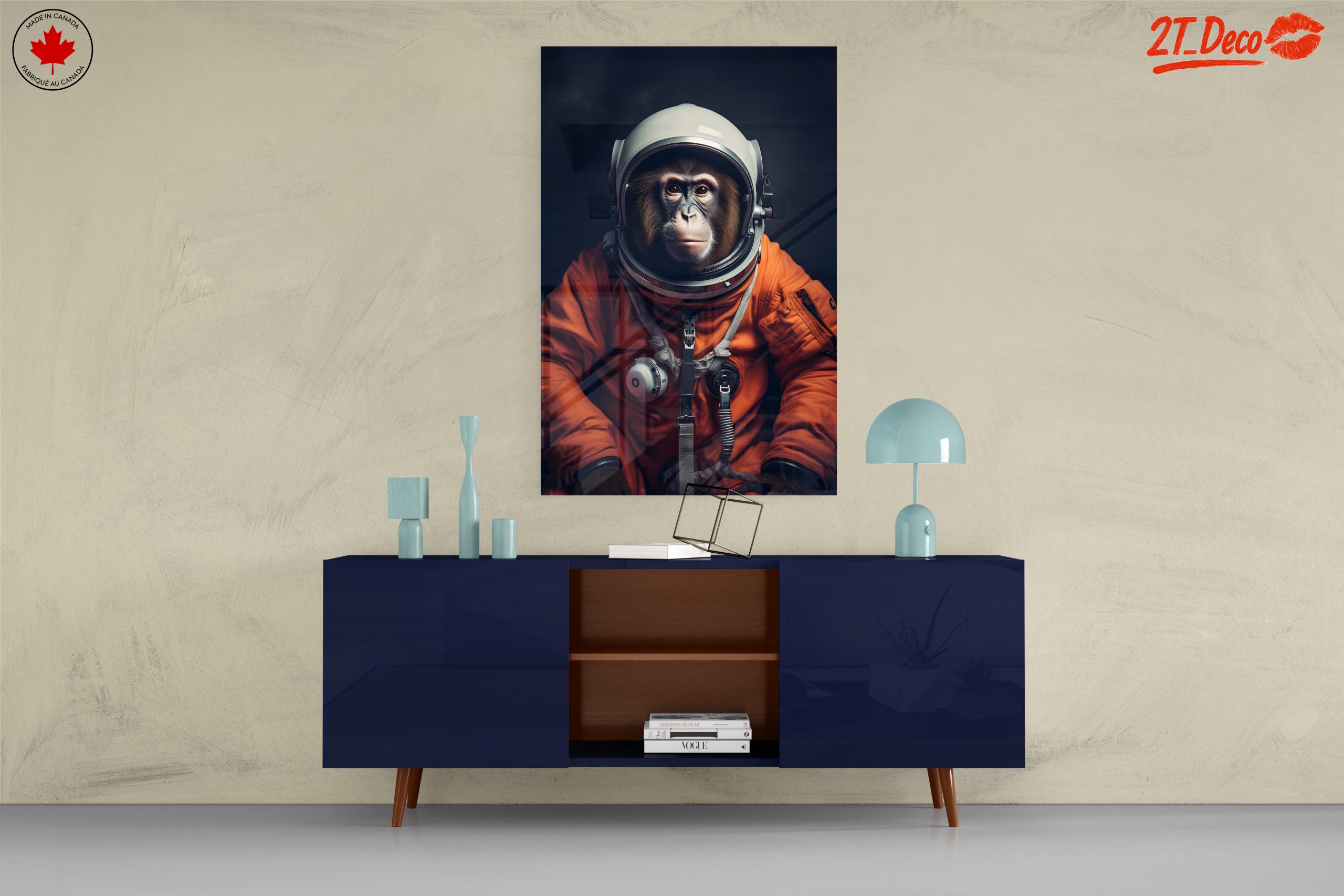 Monkey Astronaut in Space Suit - Image 8