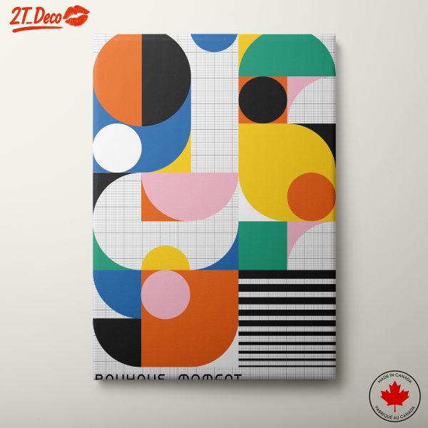 Vibrant Colorful Abstract Art