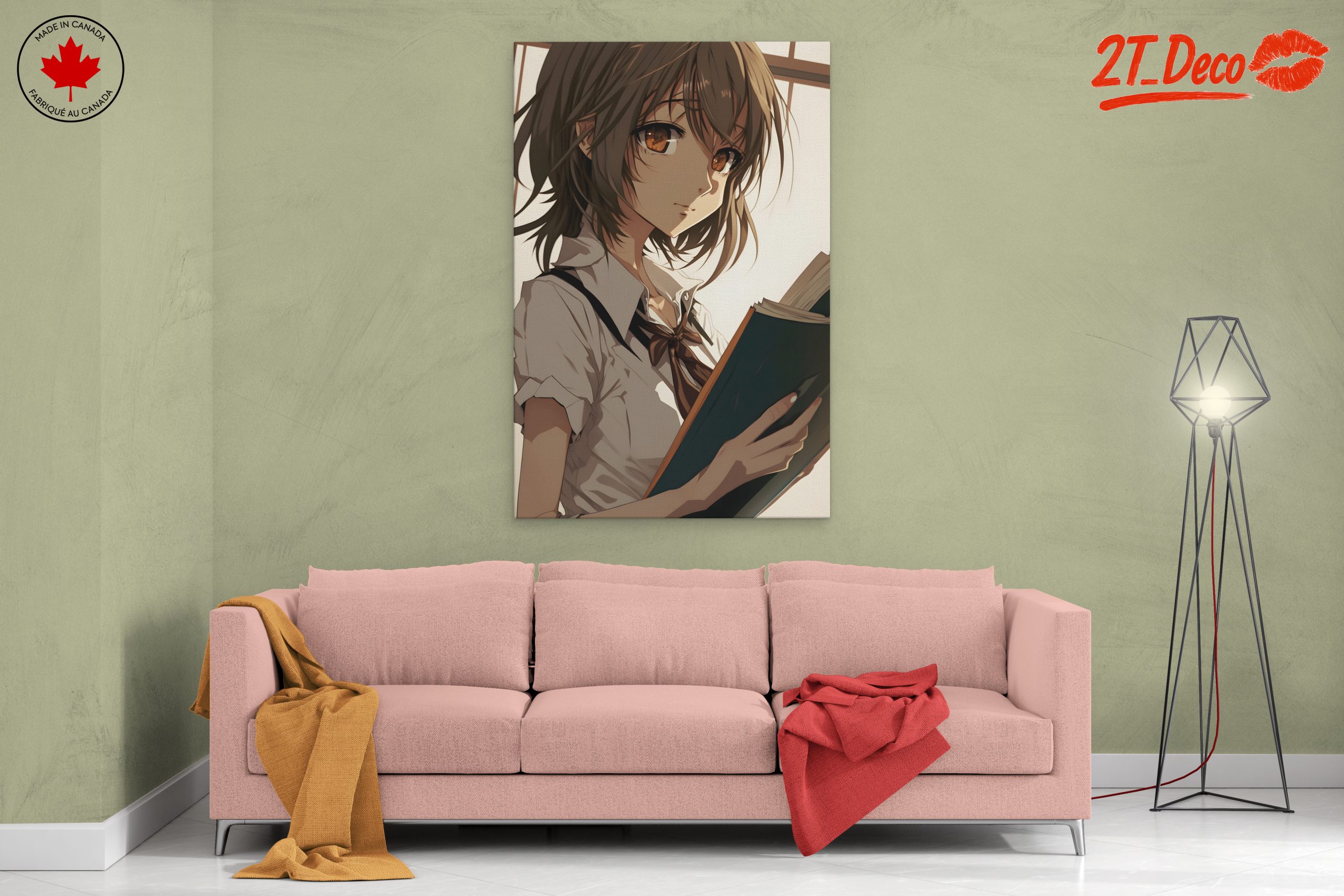Character from Anime Your Name Holding a Book - Image 2