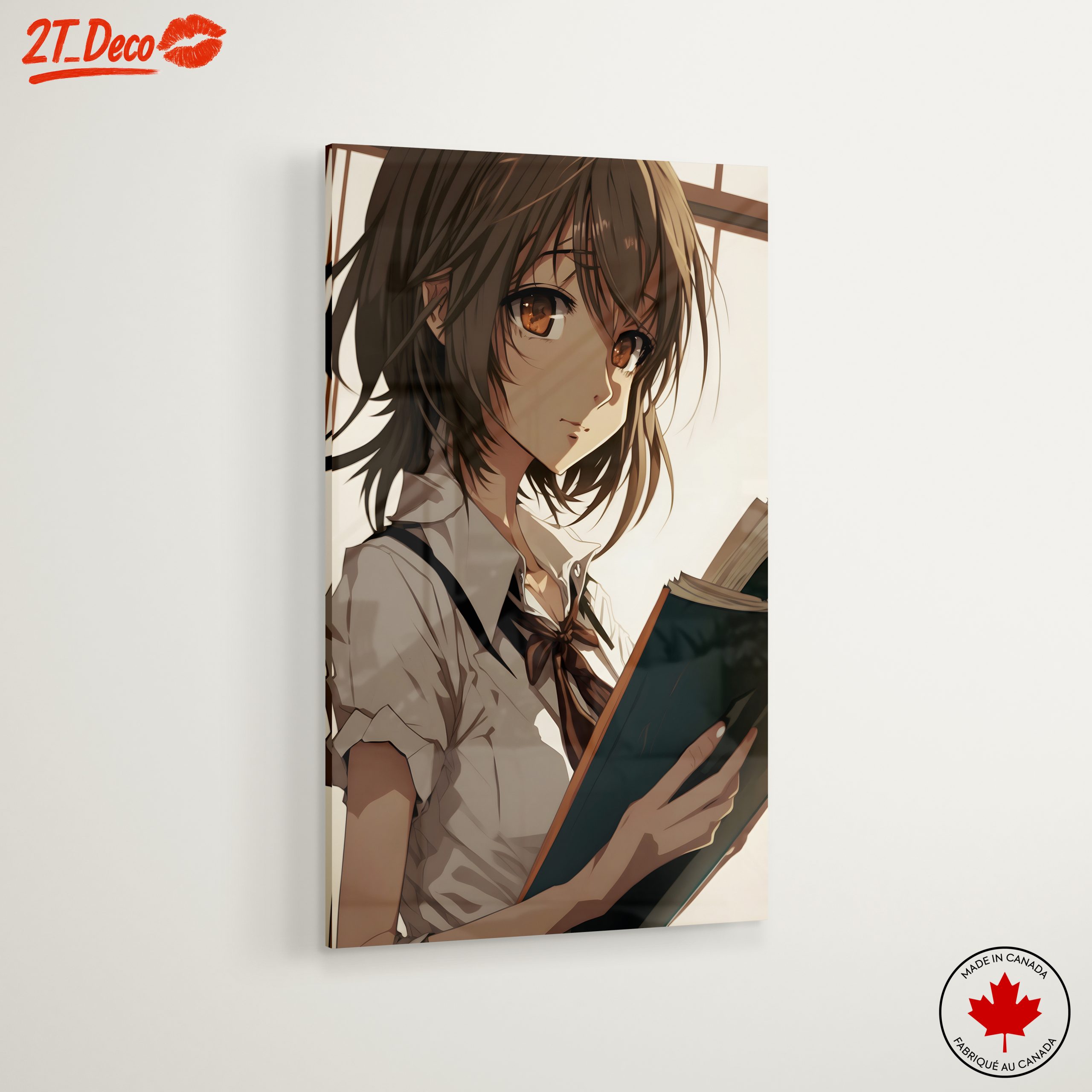Character from Anime Your Name Holding a Book - Image 6