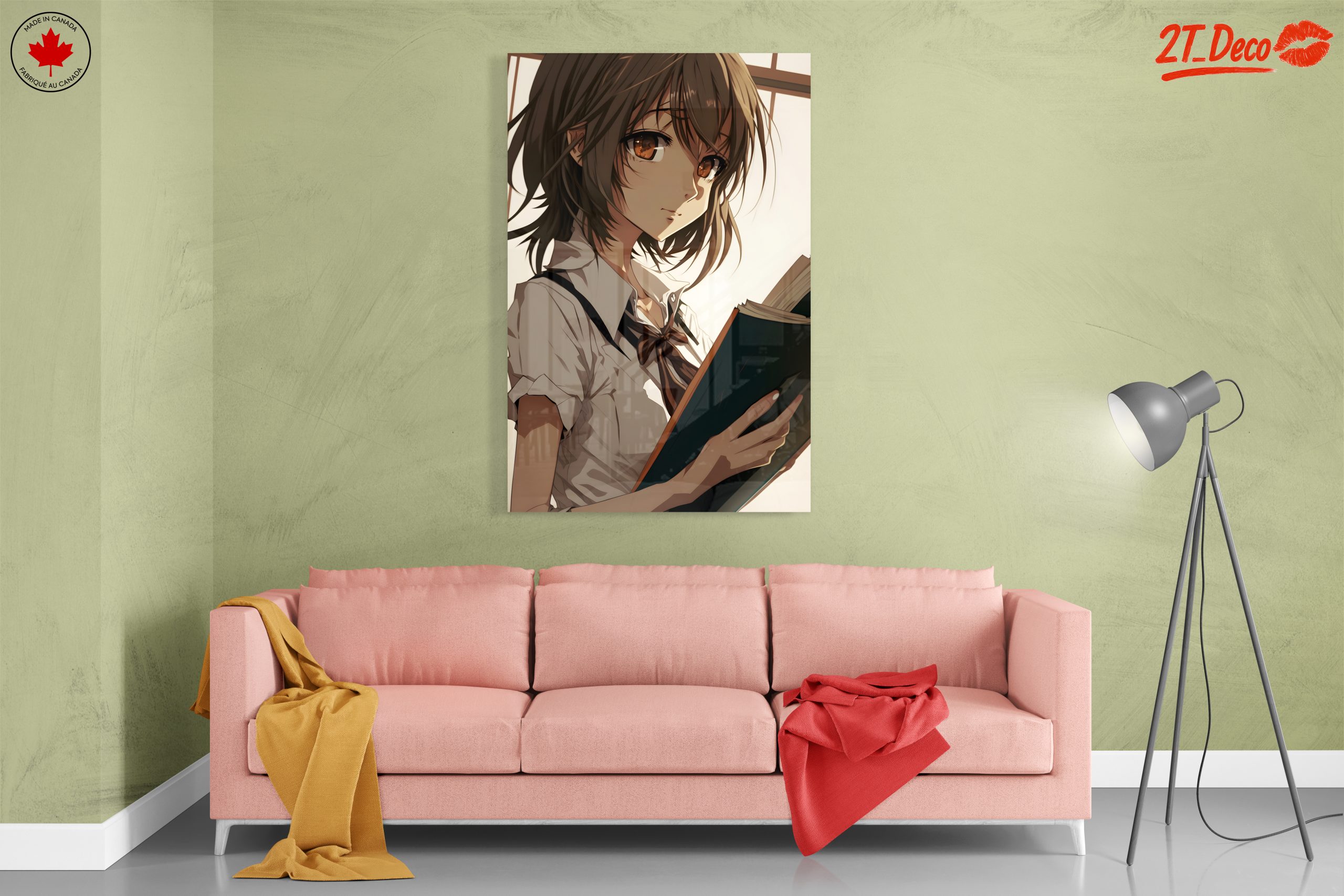 Character from Anime Your Name Holding a Book - Image 7
