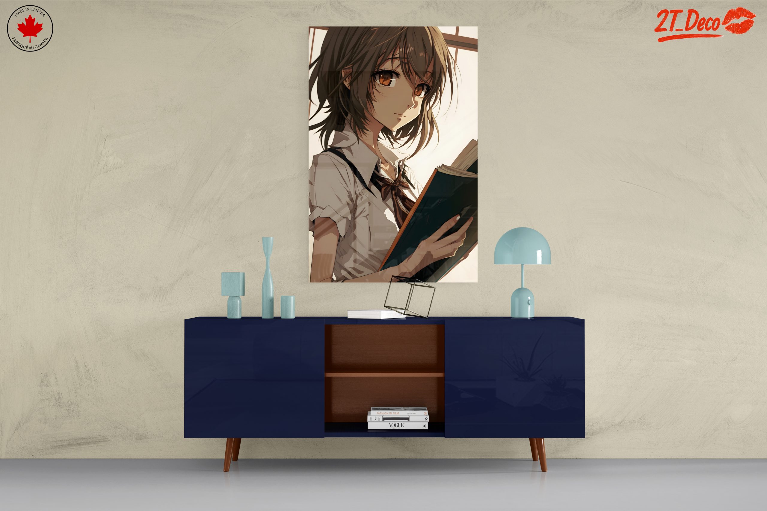 Character from Anime Your Name Holding a Book - Image 8