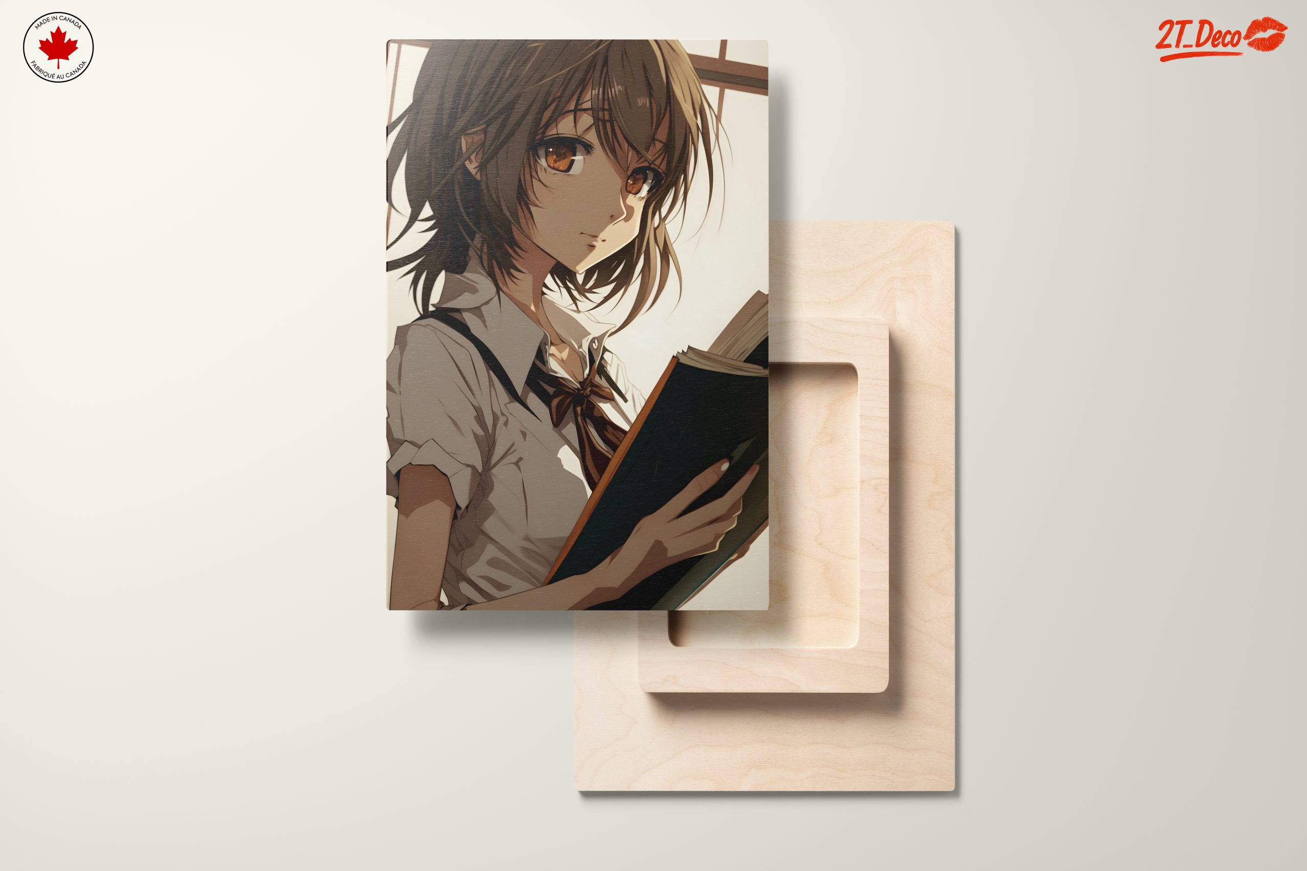 Character from Anime Your Name Holding a Book - Image 11