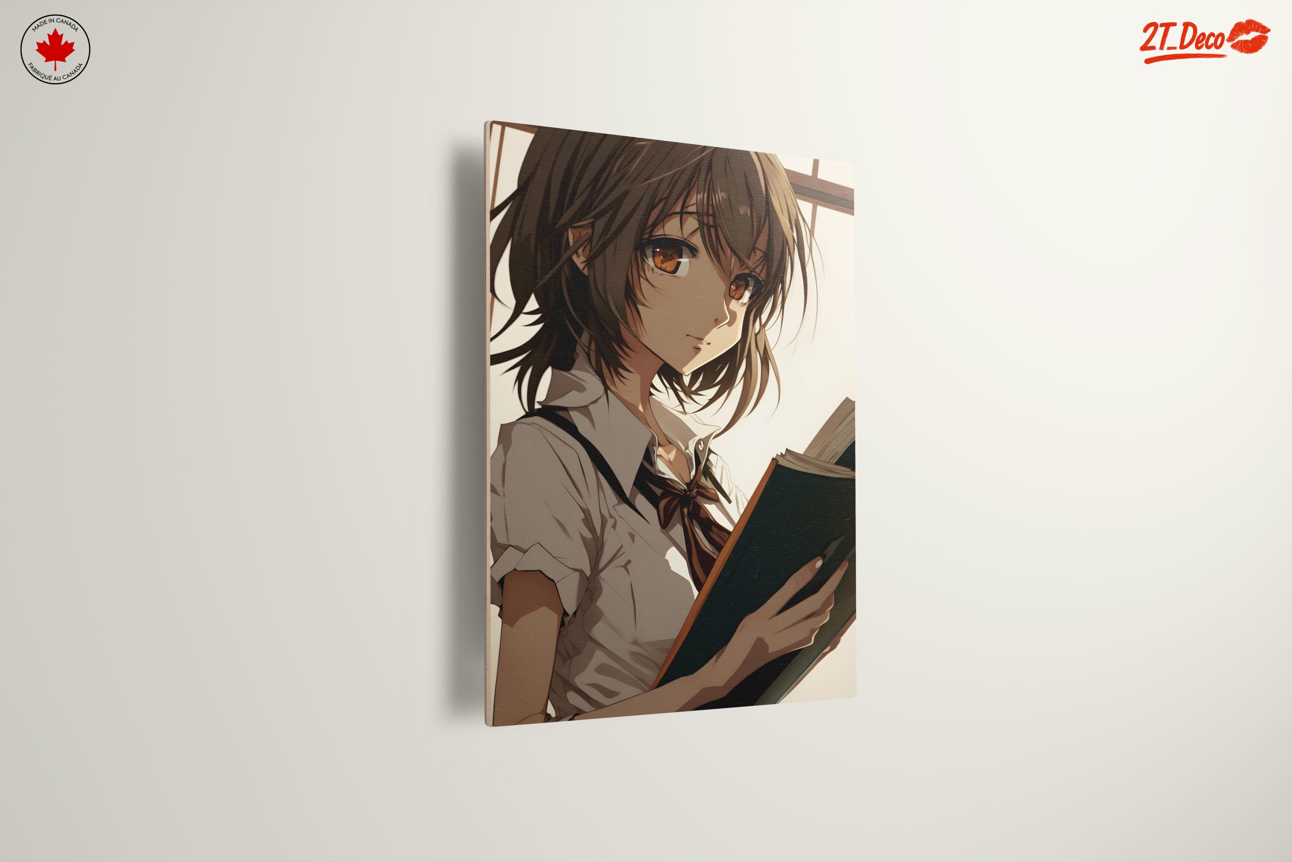 Character from Anime Your Name Holding a Book - Image 13