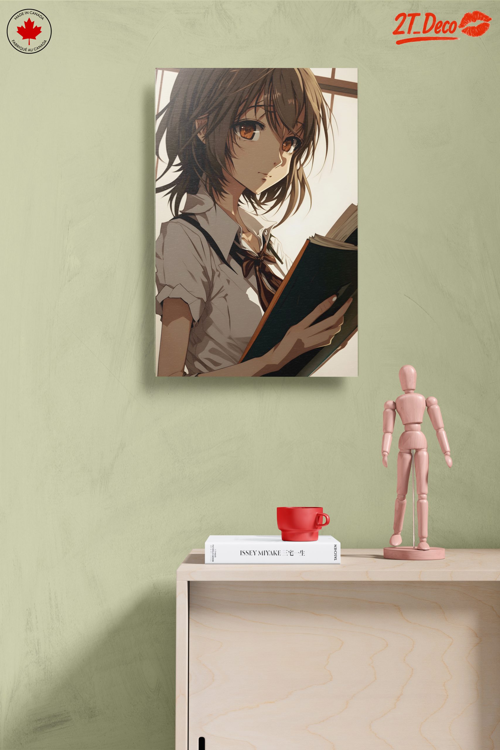 Character from Anime Your Name Holding a Book - Image 14