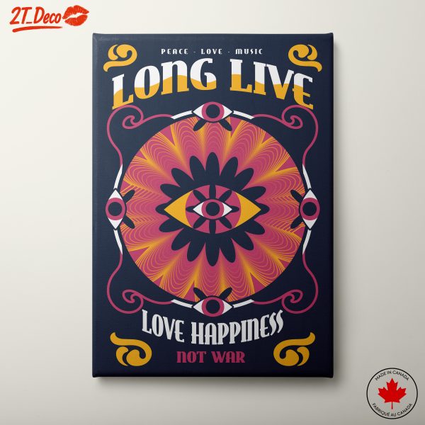 Long Live Love Happiness Art