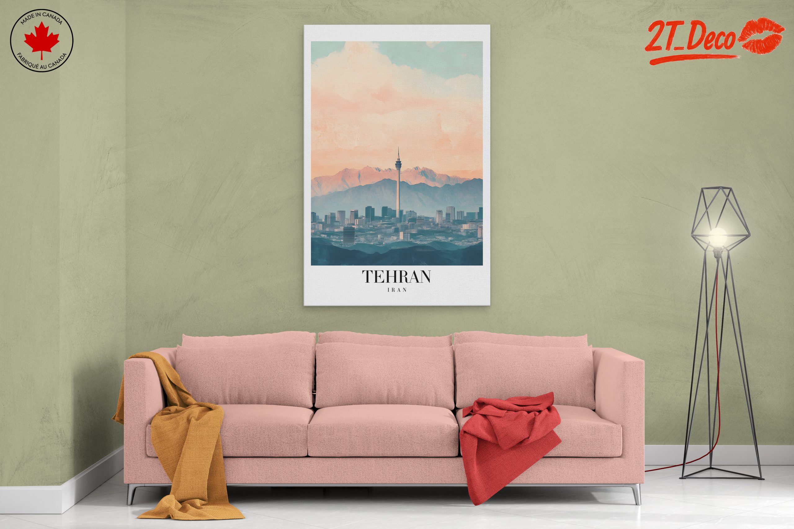 Tehran Cityscape Art - Image 2