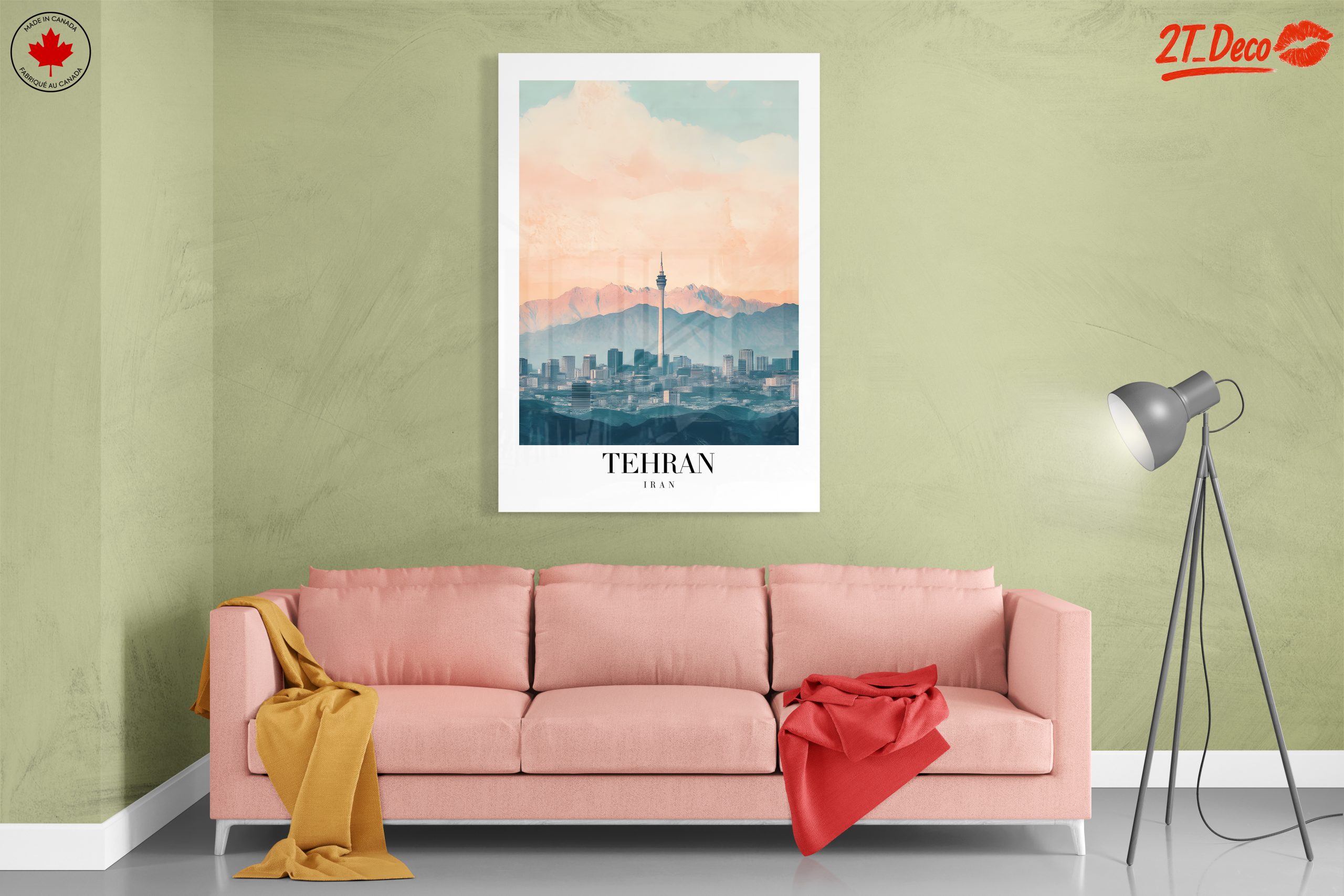 Tehran Cityscape Art - Image 7