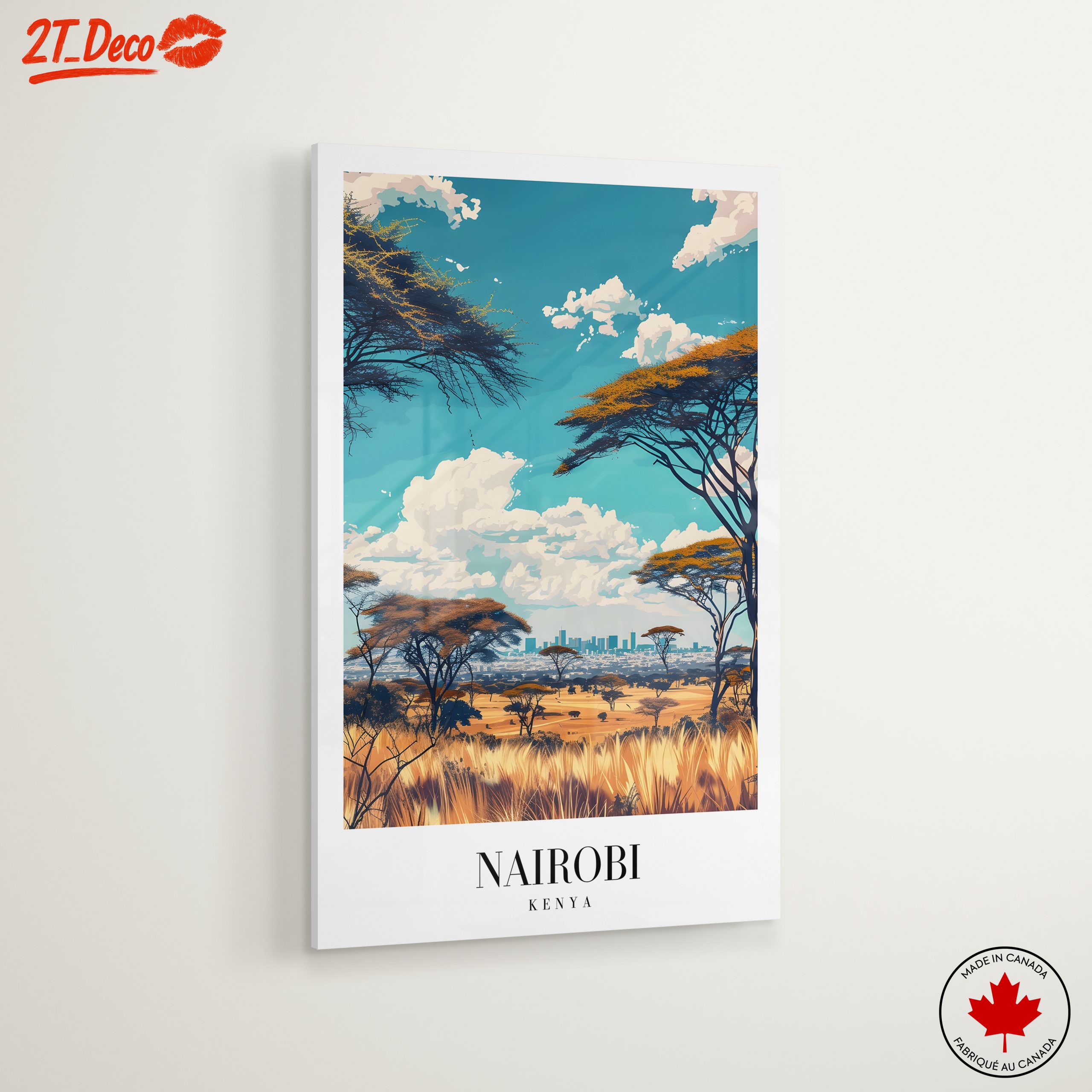 Nairobi Cityscape with African Landscape - Image 6