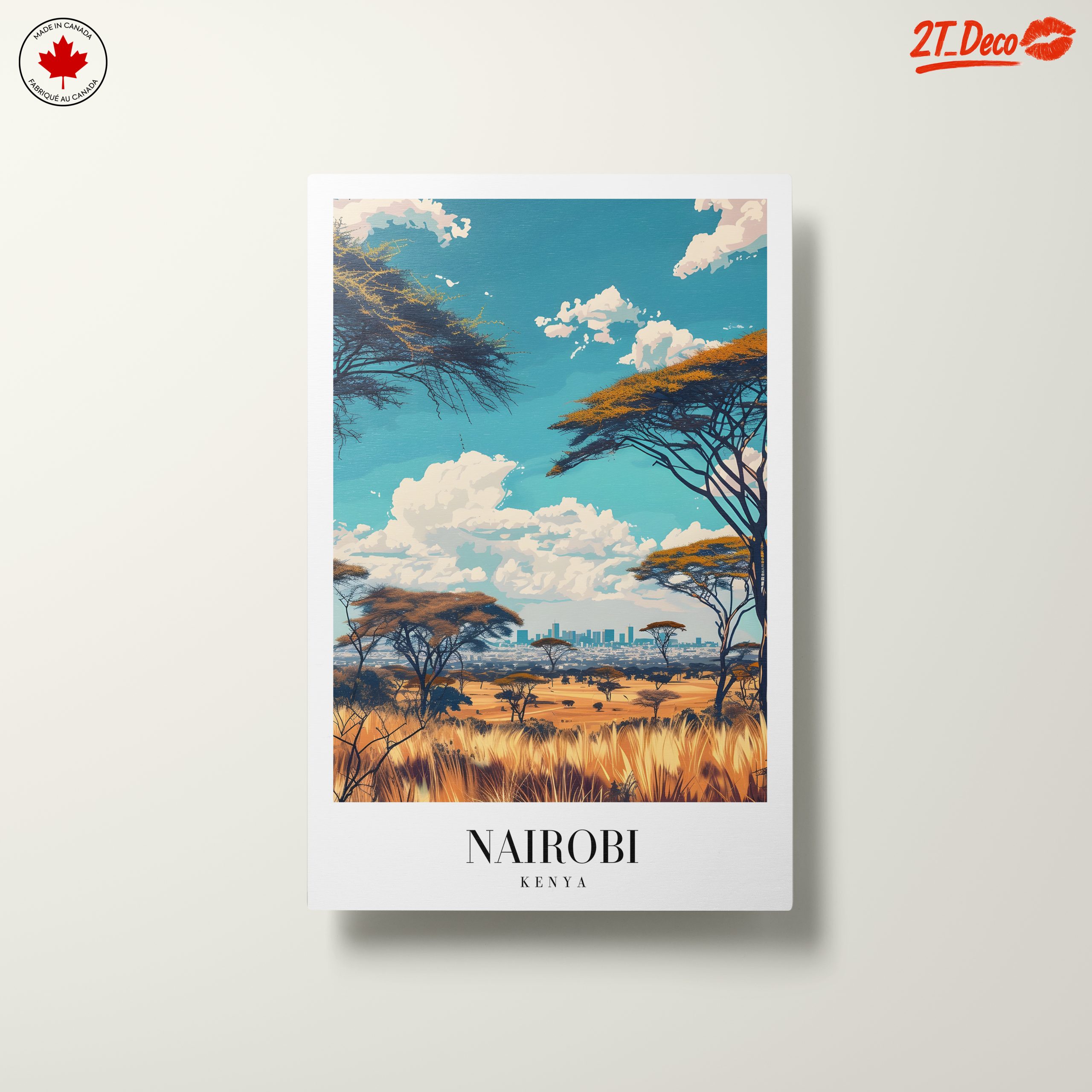 Nairobi Cityscape with African Landscape - Image 10