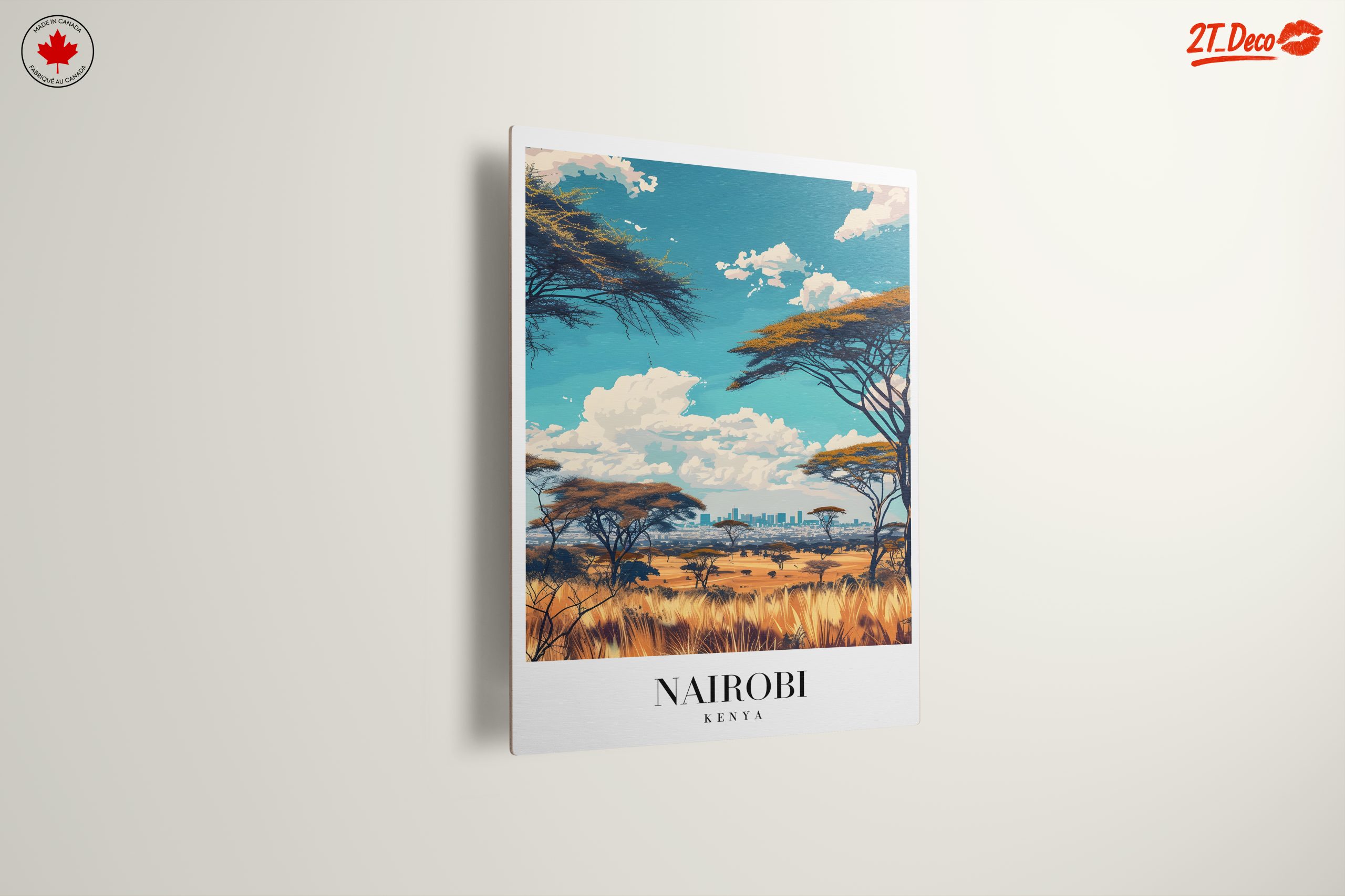 Nairobi Cityscape with African Landscape - Image 13