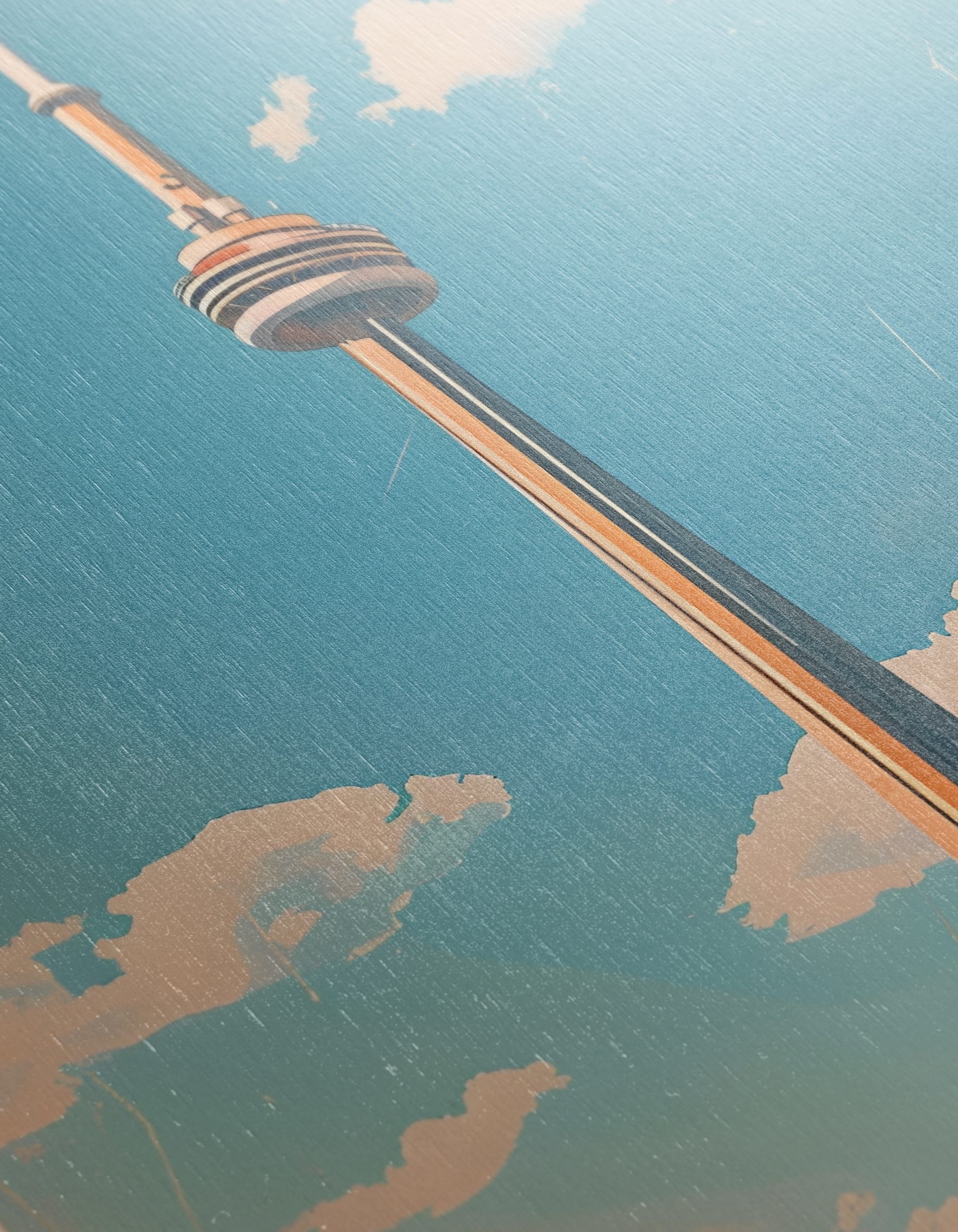 Toronto Skyline Artwork Featuring CN Tower - Image 12