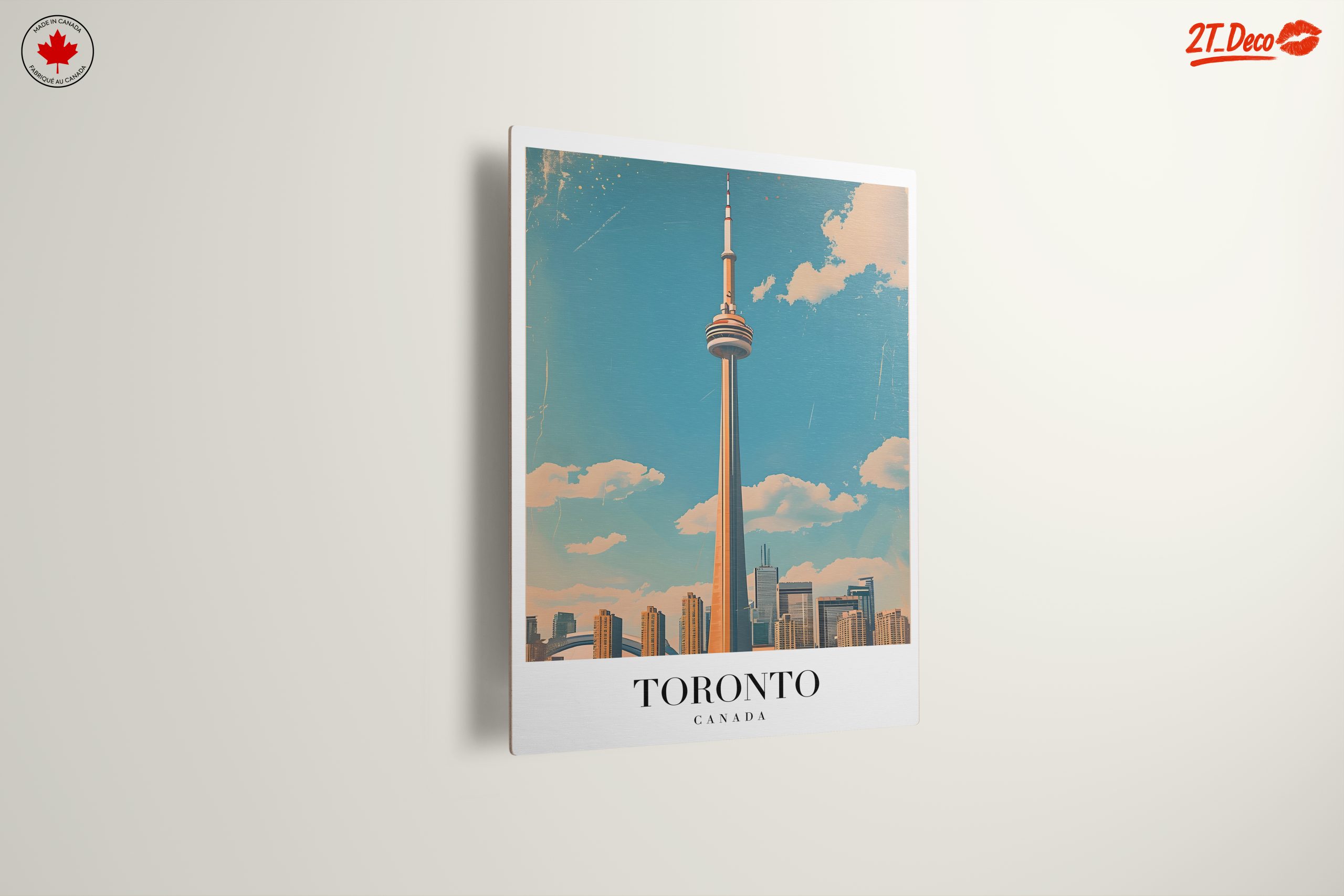 Toronto Skyline Artwork Featuring CN Tower - Image 13