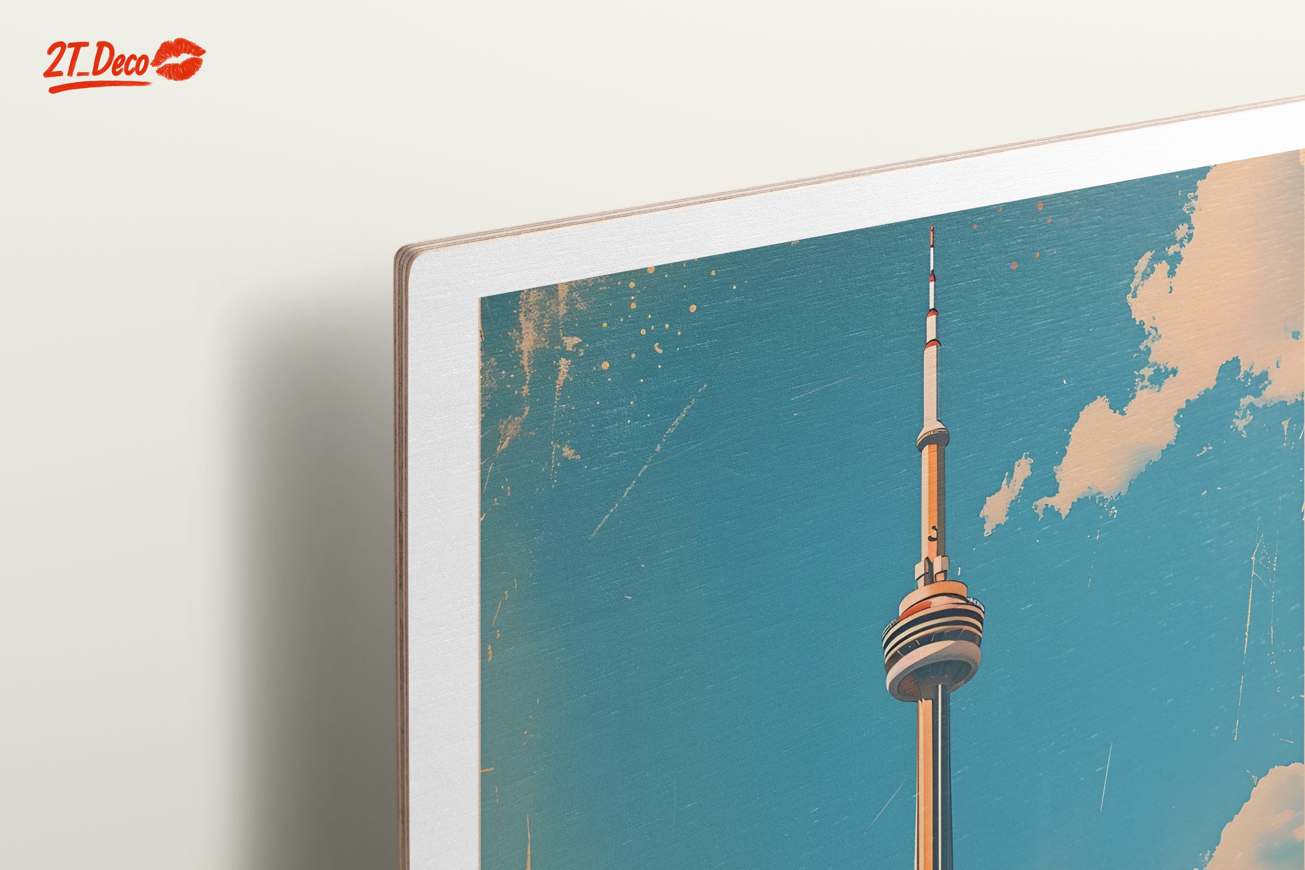 Toronto Skyline Artwork Featuring CN Tower - Image 15