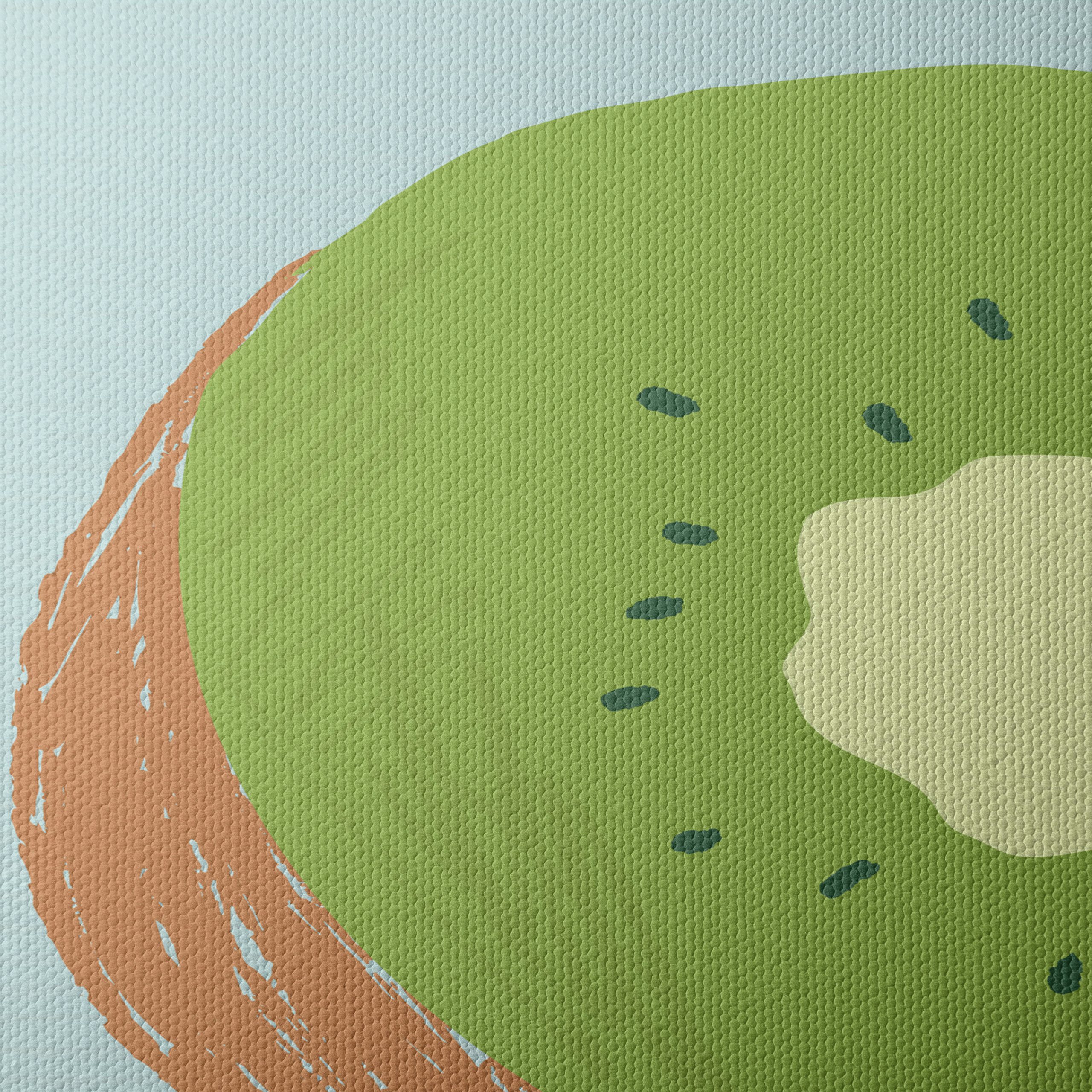 Stylized Kiwi Fruit Art 2 - Image 4