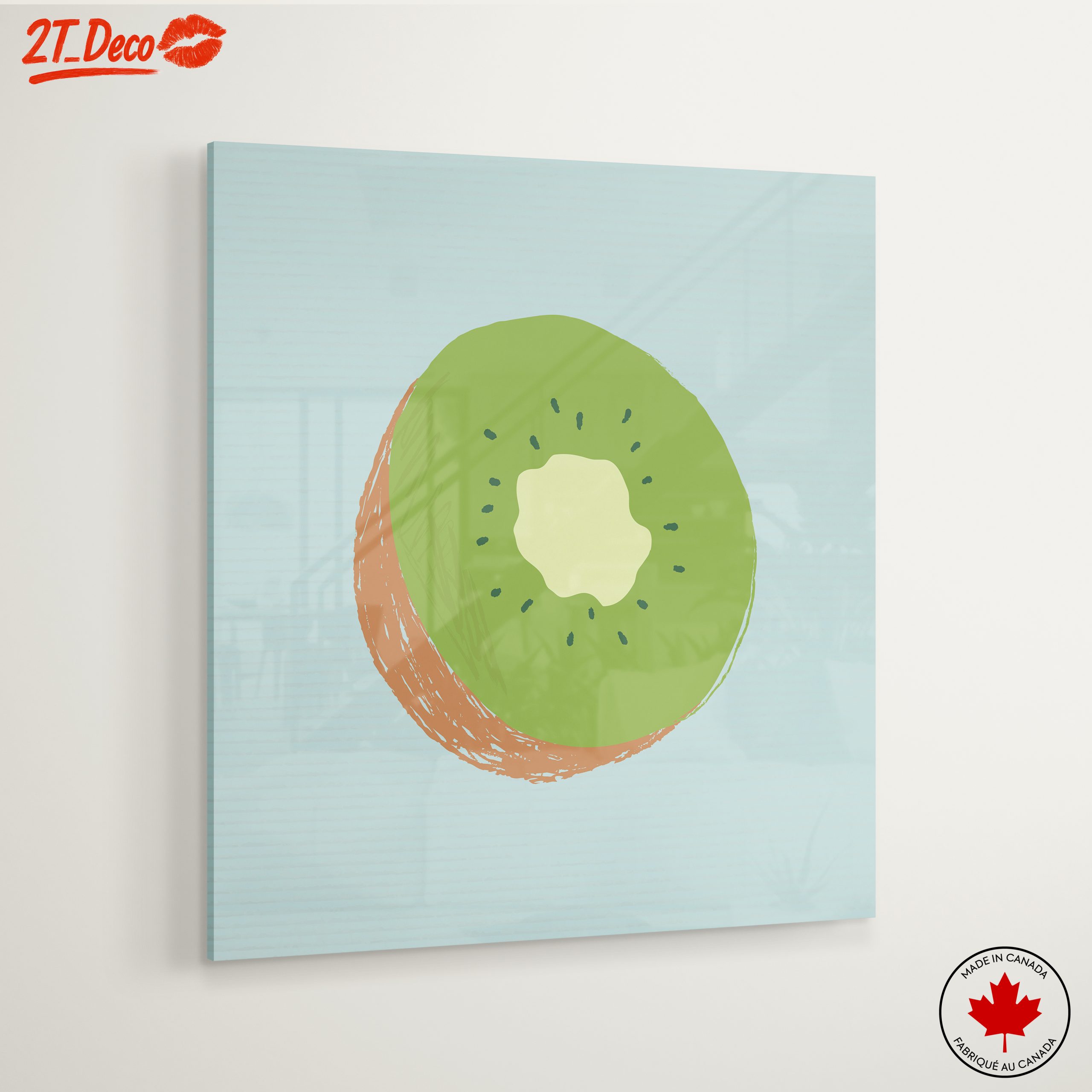 Stylized Kiwi Fruit Art 2 - Image 6