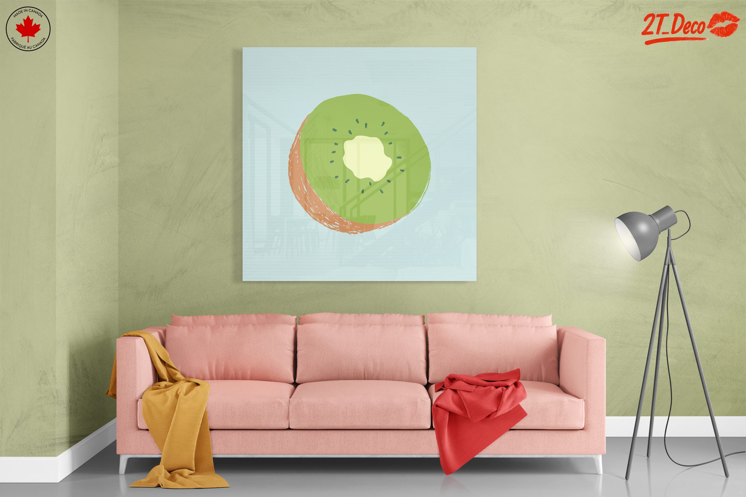 Stylized Kiwi Fruit Art 2 - Image 7
