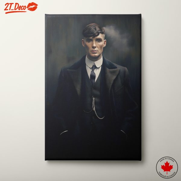 Dramatic Portrait of a Stylish Character