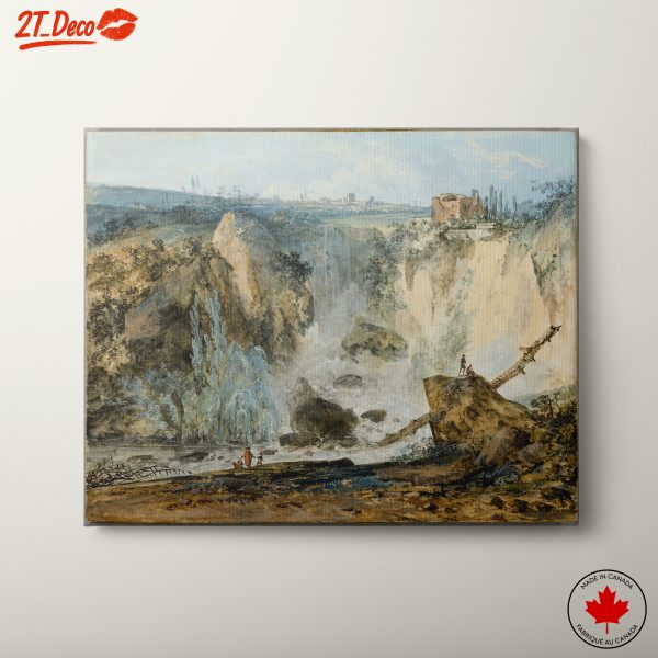 Captivating Waterfall in Nature Landscape