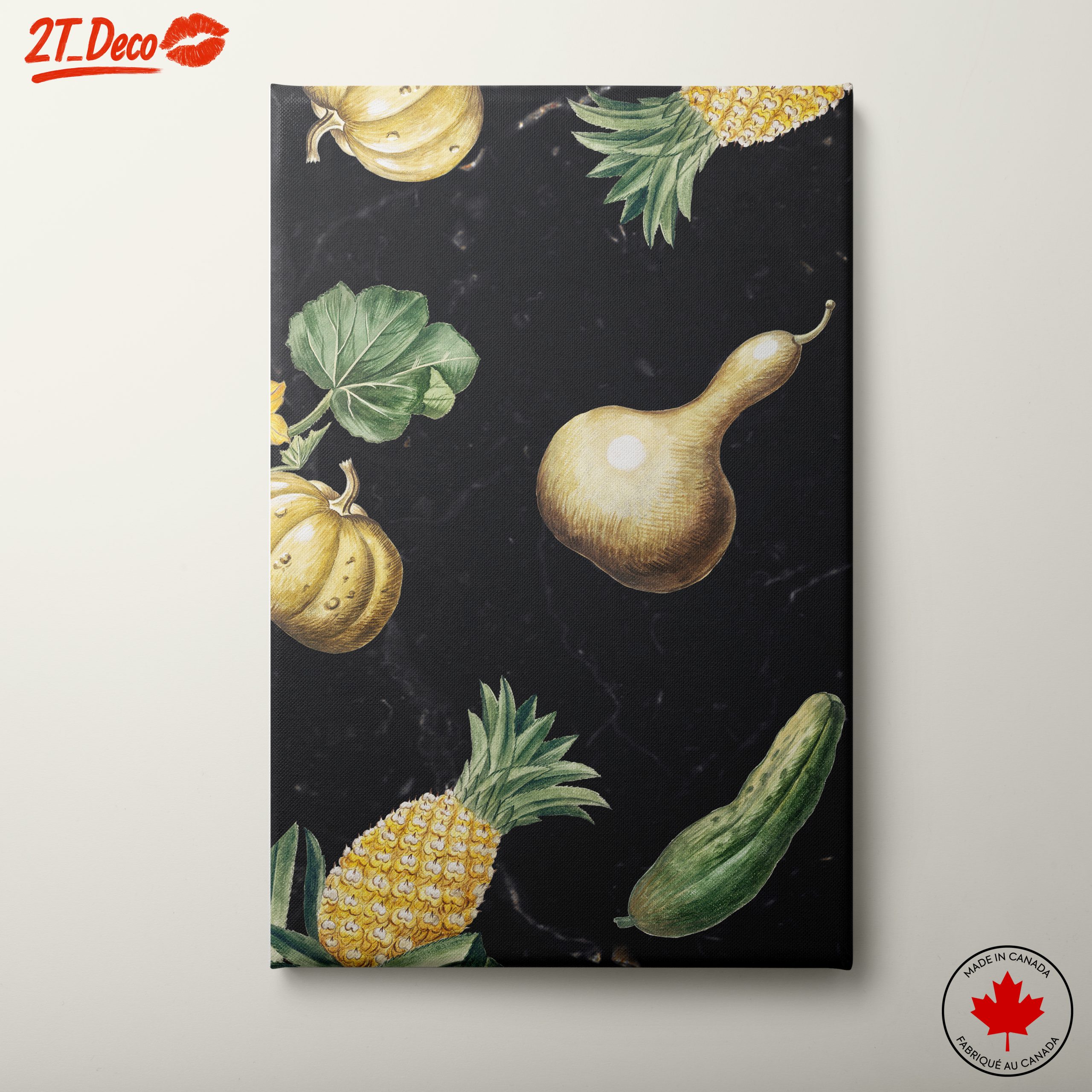 Elegant Abstract Food Composition
