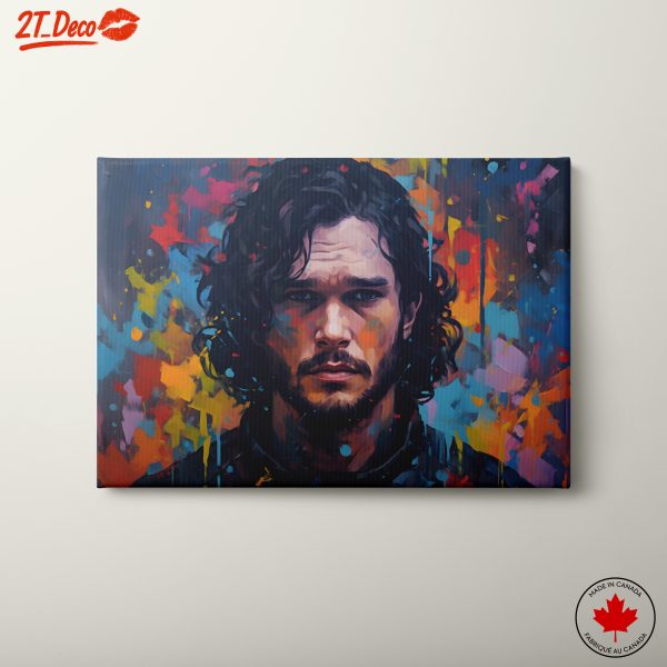 Vibrant Contemporary Portrait of a Man