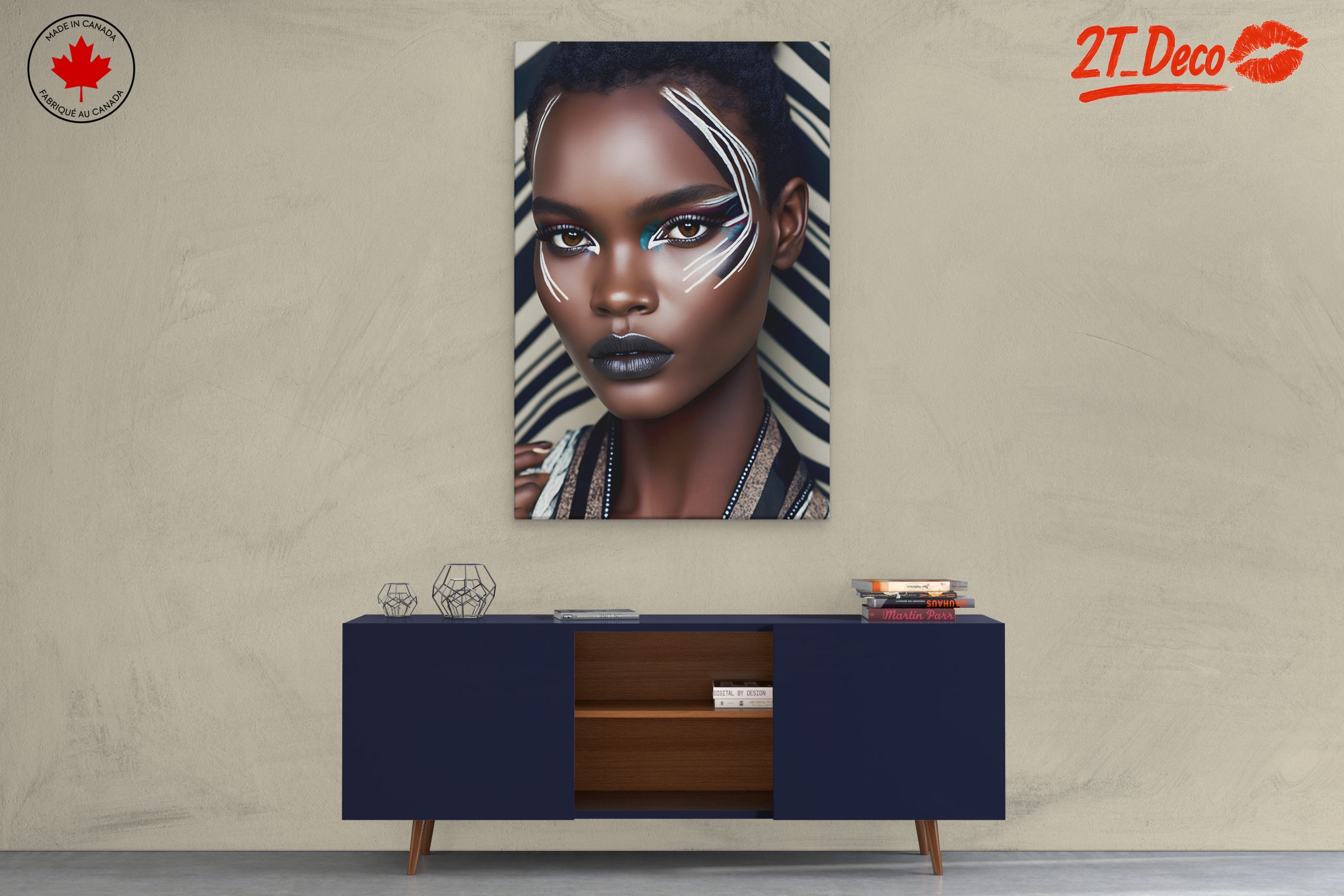 Stunning Abstract Cultural Portrait - Image 3