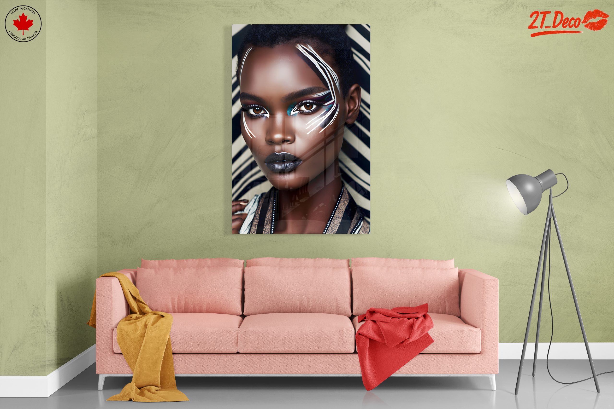Stunning Abstract Cultural Portrait - Image 7