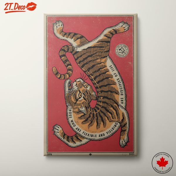 Whimsical Cat Illustration with Inspirational Quote