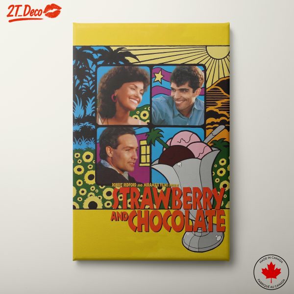 Strawberry and Chocolate Movie Poster Art