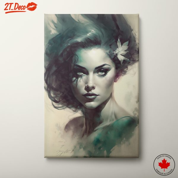 Expressive Contemporary Portrait of a Woman