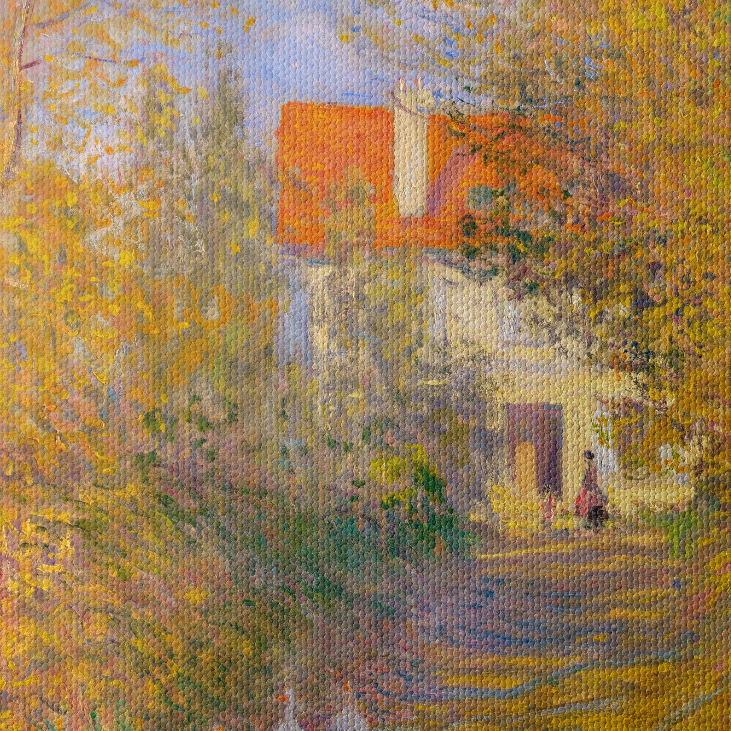 Serene Impressionist Landscape with Ducks 2 - Image 4