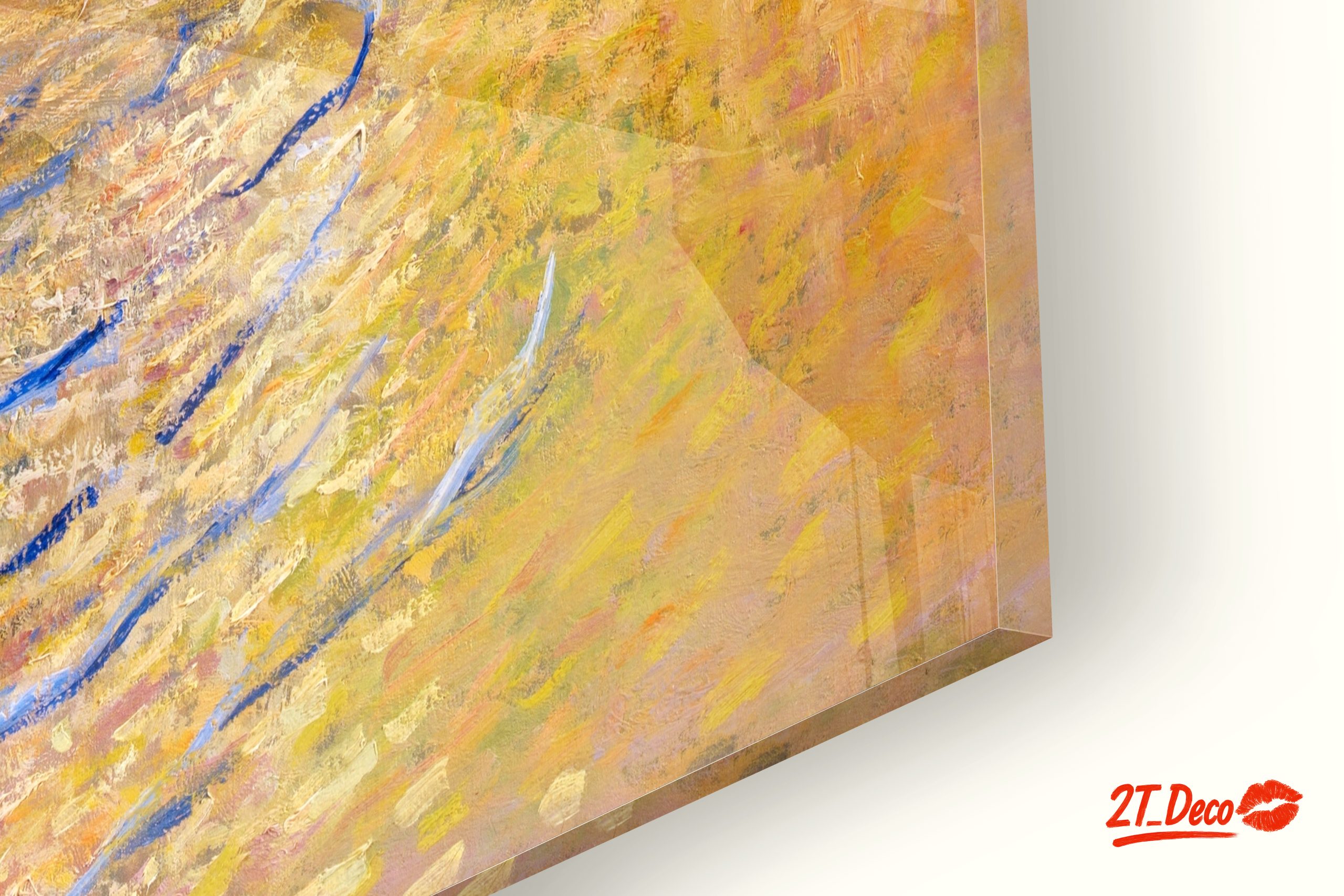 Serene Impressionist Landscape with Ducks 2 - Image 9
