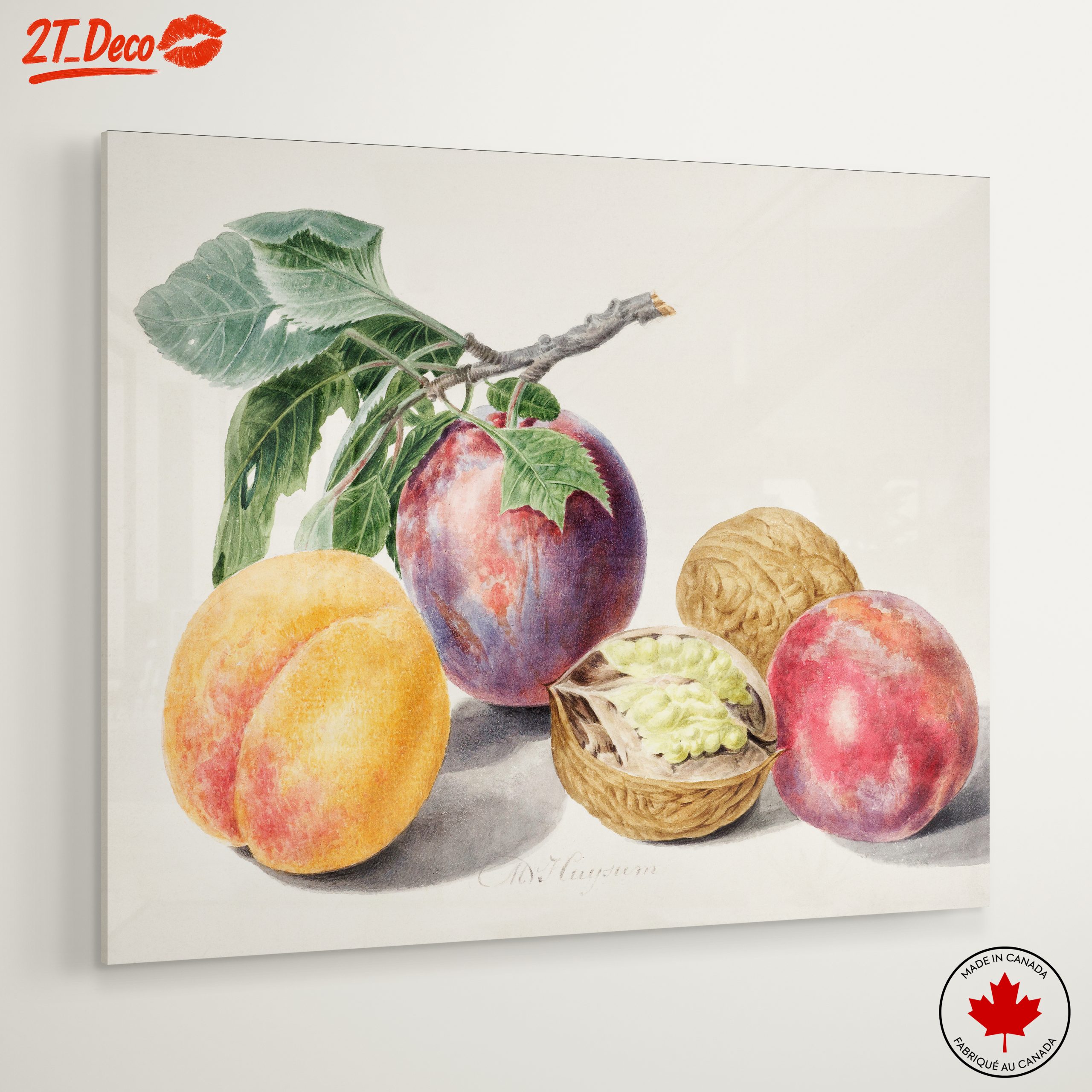 Colorful Still Life with Fruits and Nuts - Image 6