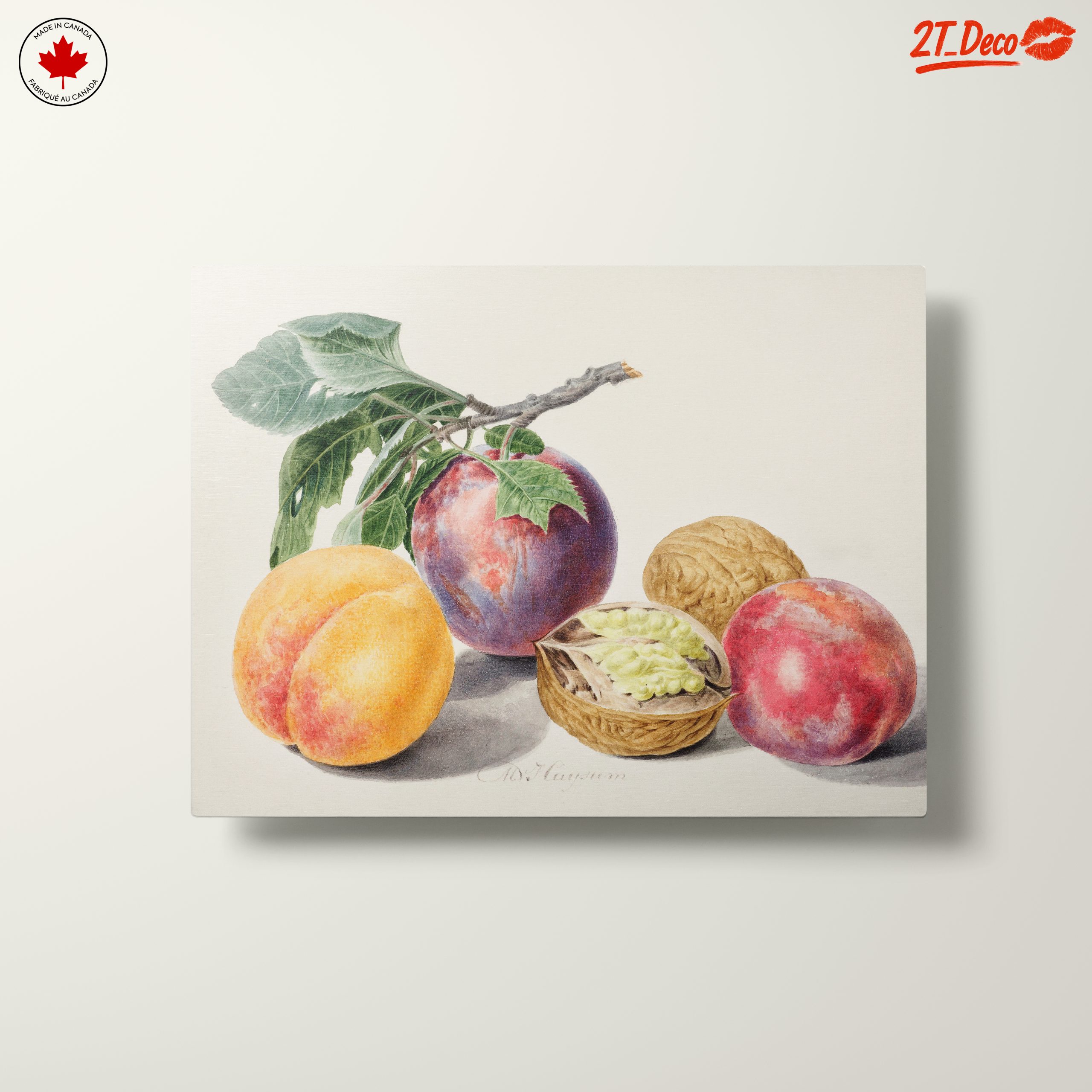 Colorful Still Life with Fruits and Nuts - Image 10