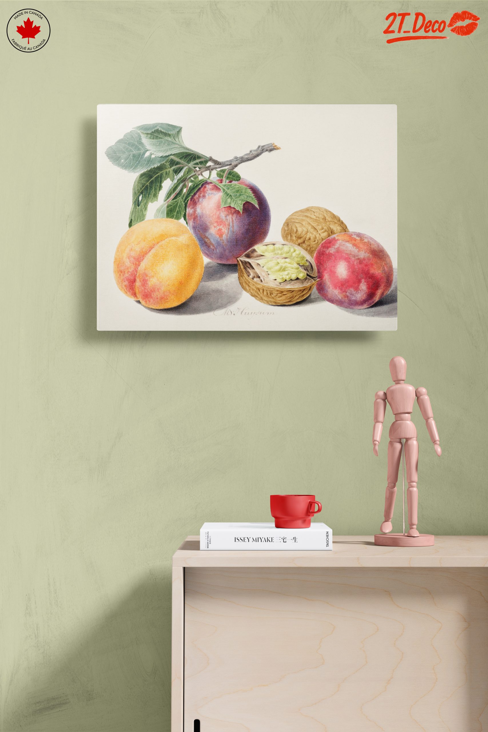 Colorful Still Life with Fruits and Nuts - Image 14