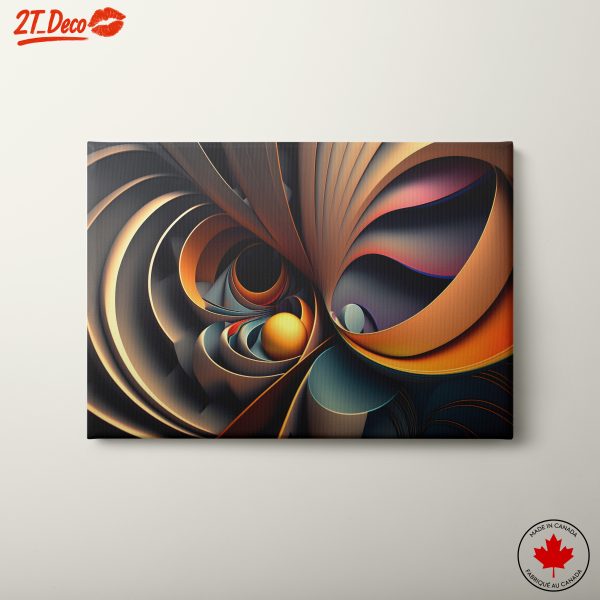 Vibrant Abstract Cloud Formation Art