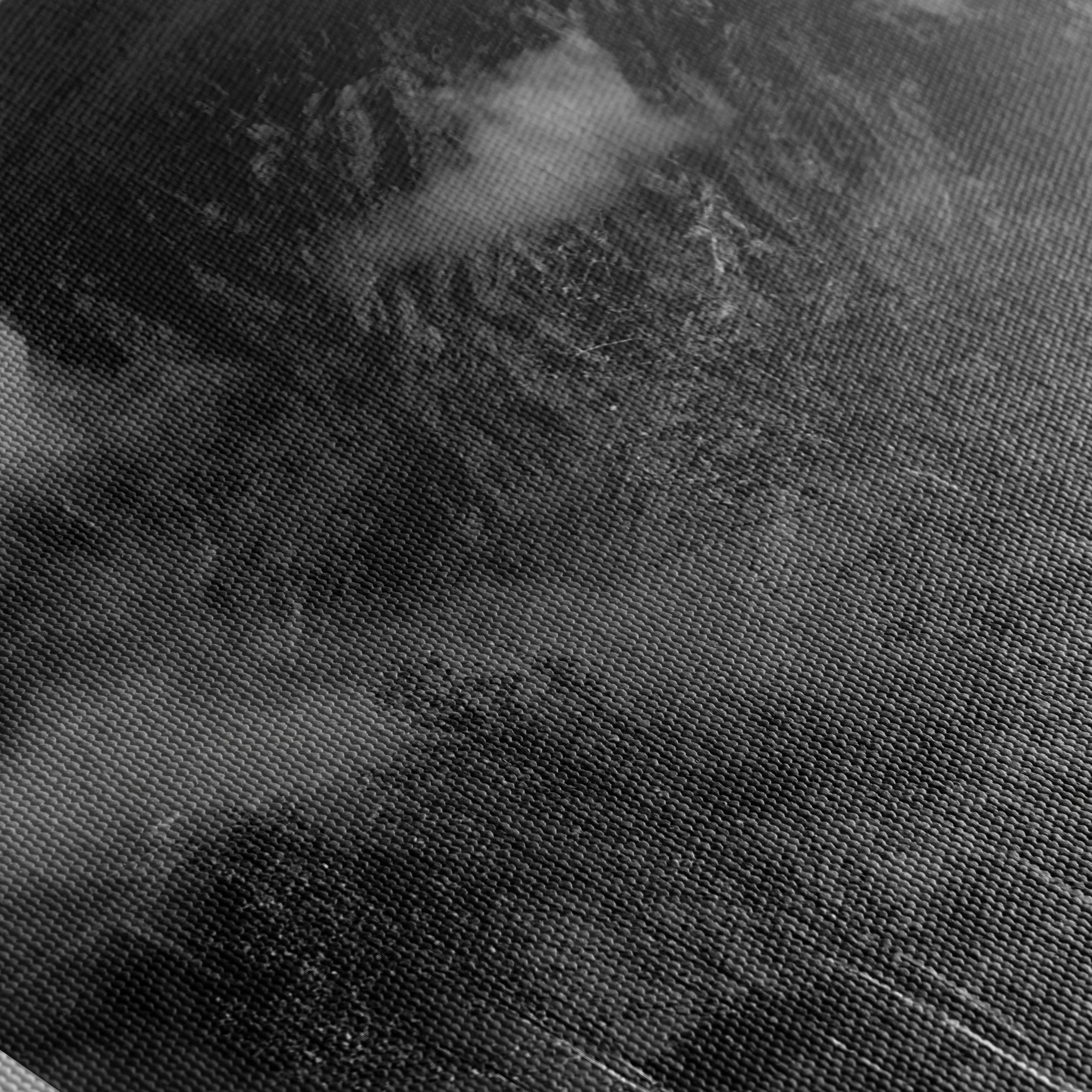 Misty Mountain Landscape in Black and White - Image 5