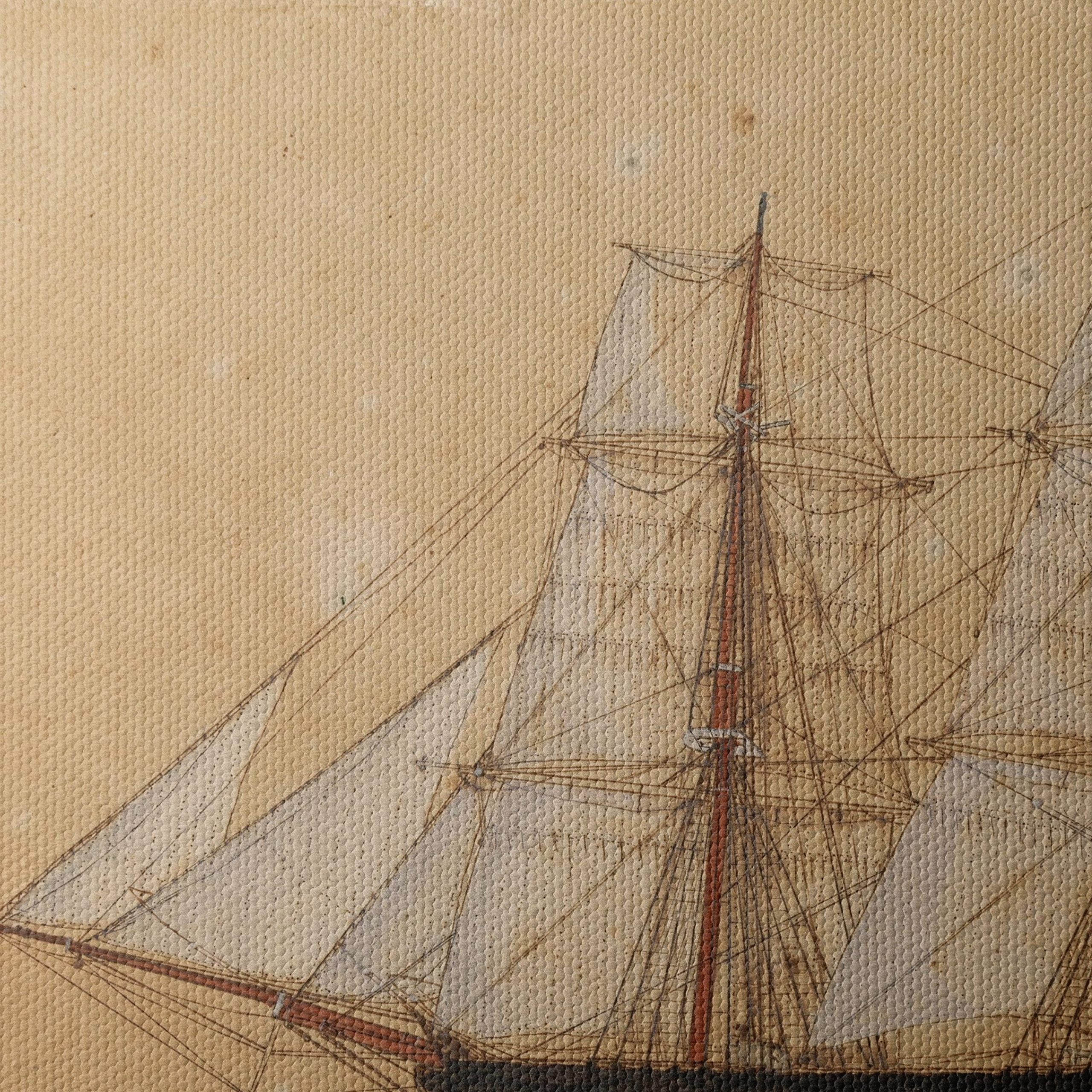 Classic Sailing Ship in Historical Maritime Scene - Image 4