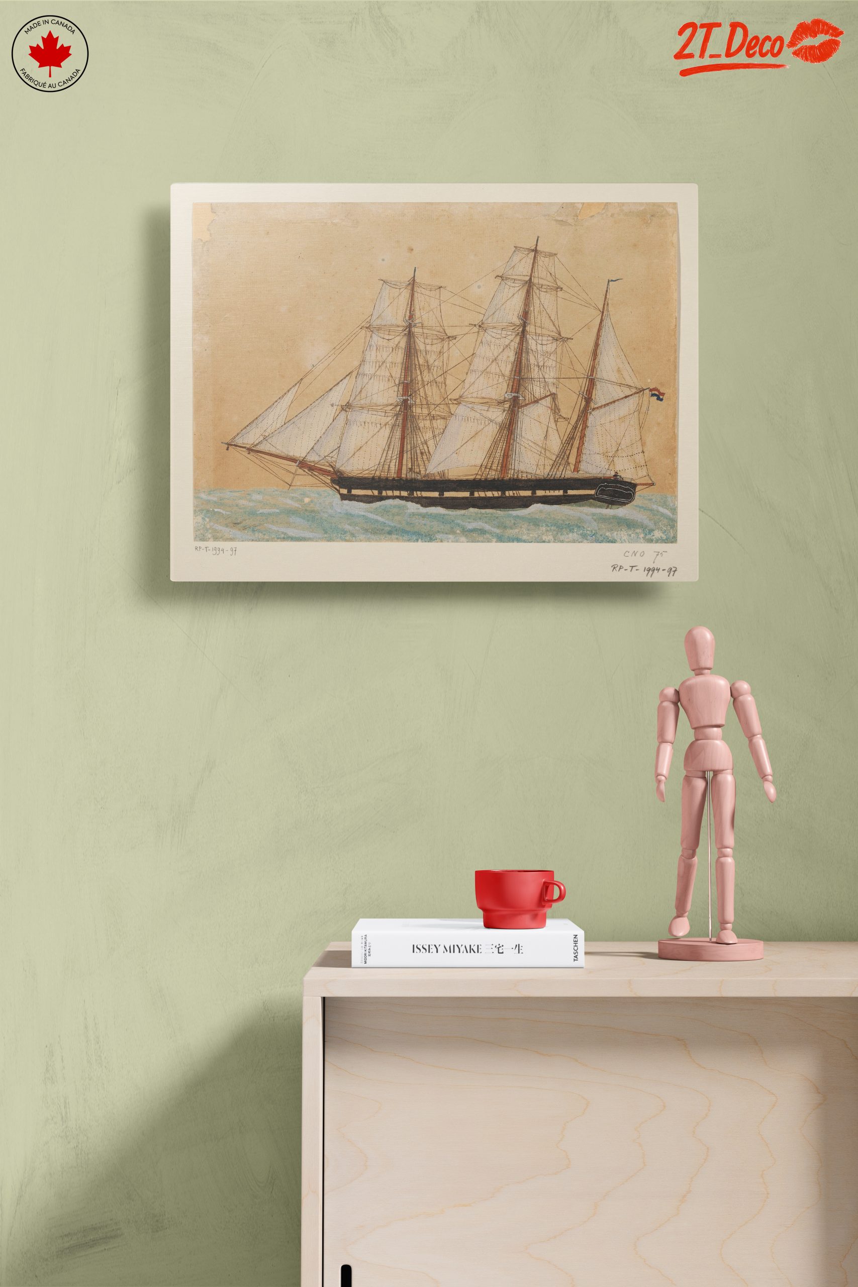 Classic Sailing Ship in Historical Maritime Scene - Image 14