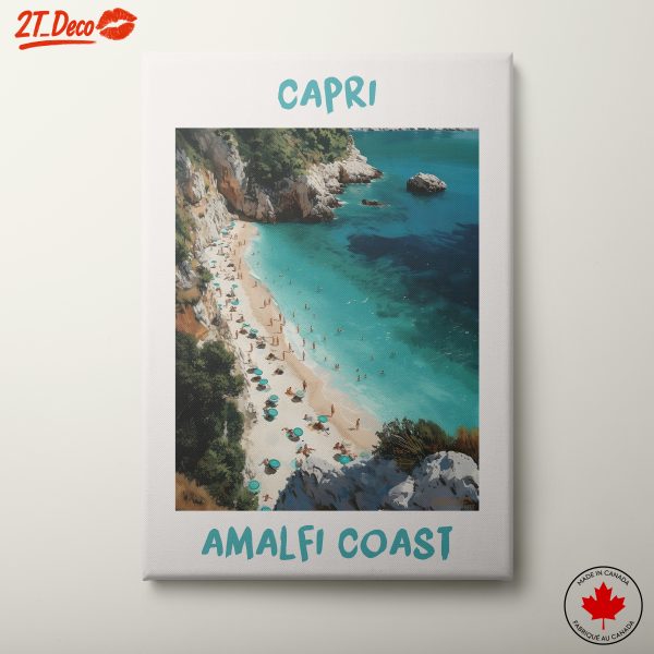 Capri Amalfi Coast Coastal Scene