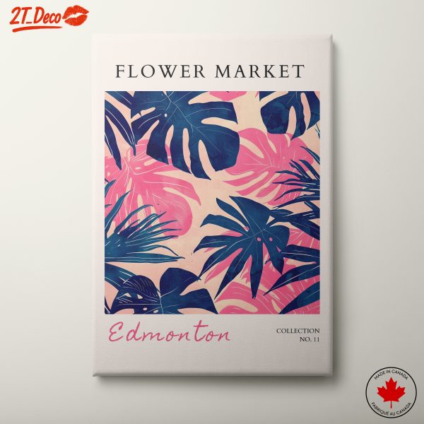 Flower Market Edmonton Tropical Botanicals Art