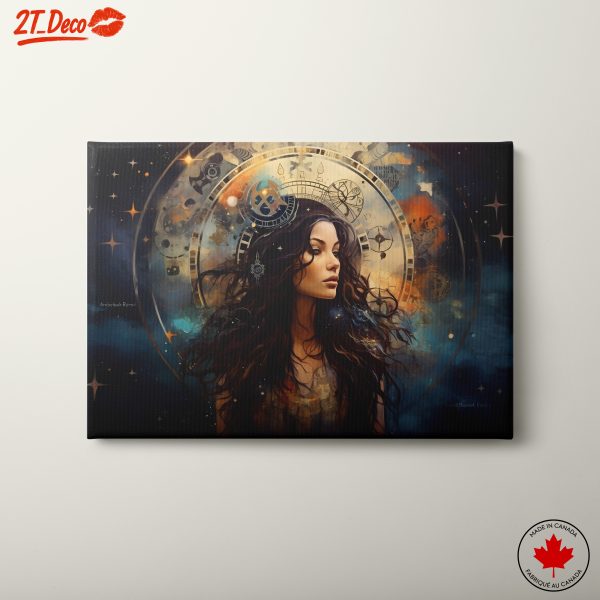 Cosmic Contemporary Portrait Art