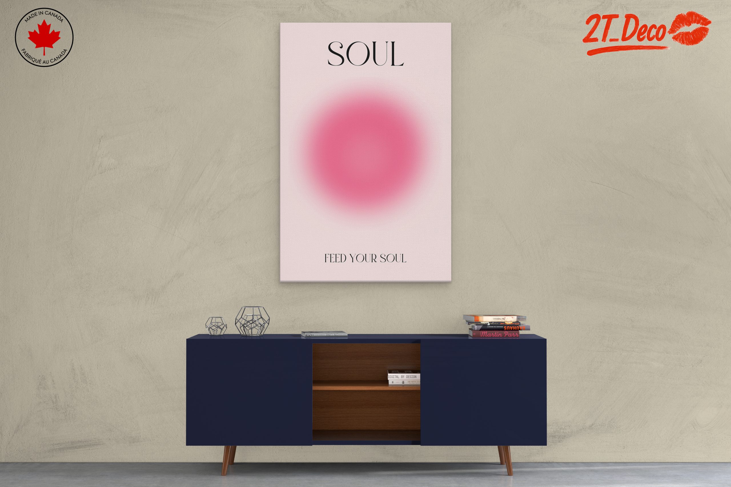 Soulful Inspirational Quote Artwork - Image 3