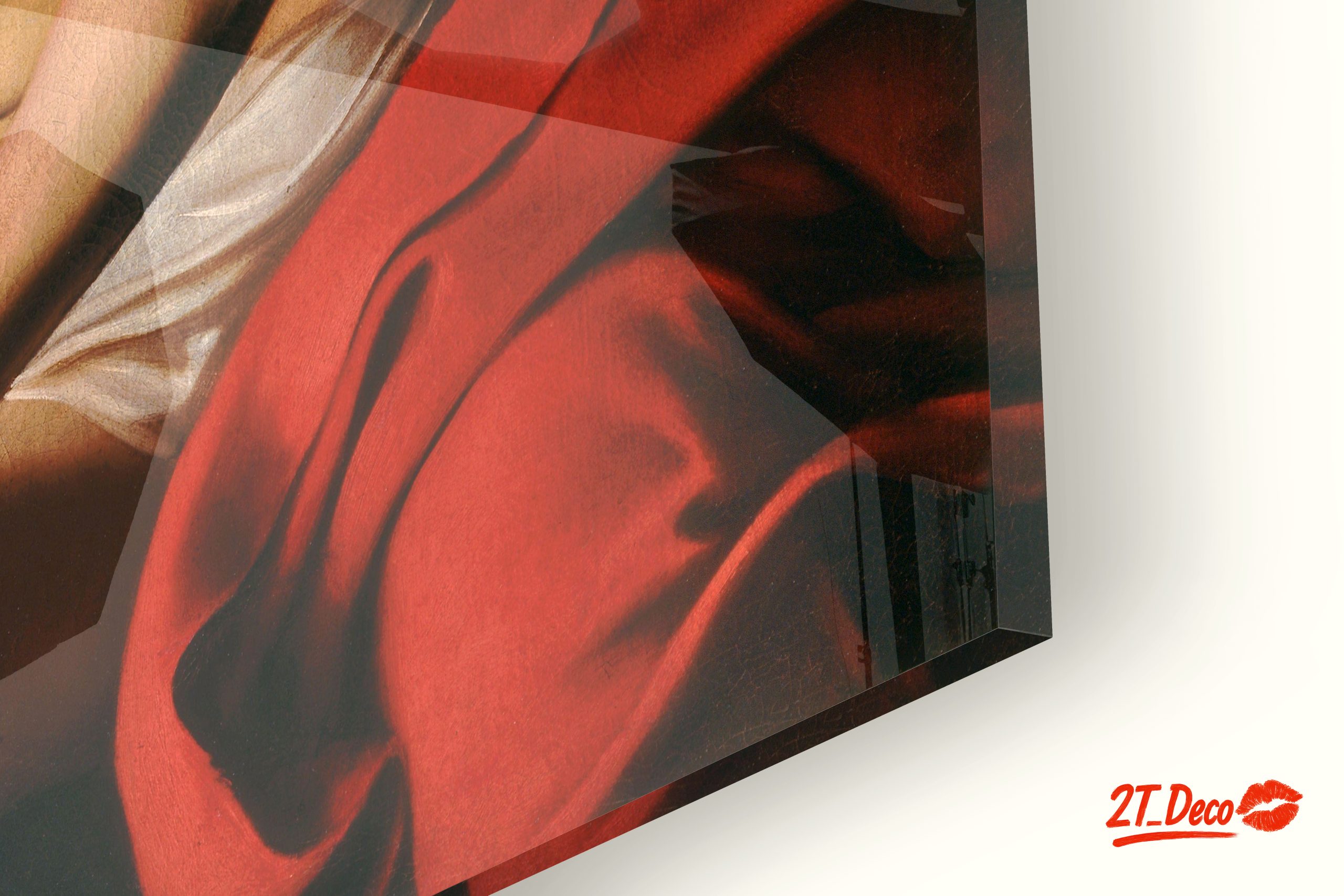 Contemporary Male Figure with Red Drapery - Image 9