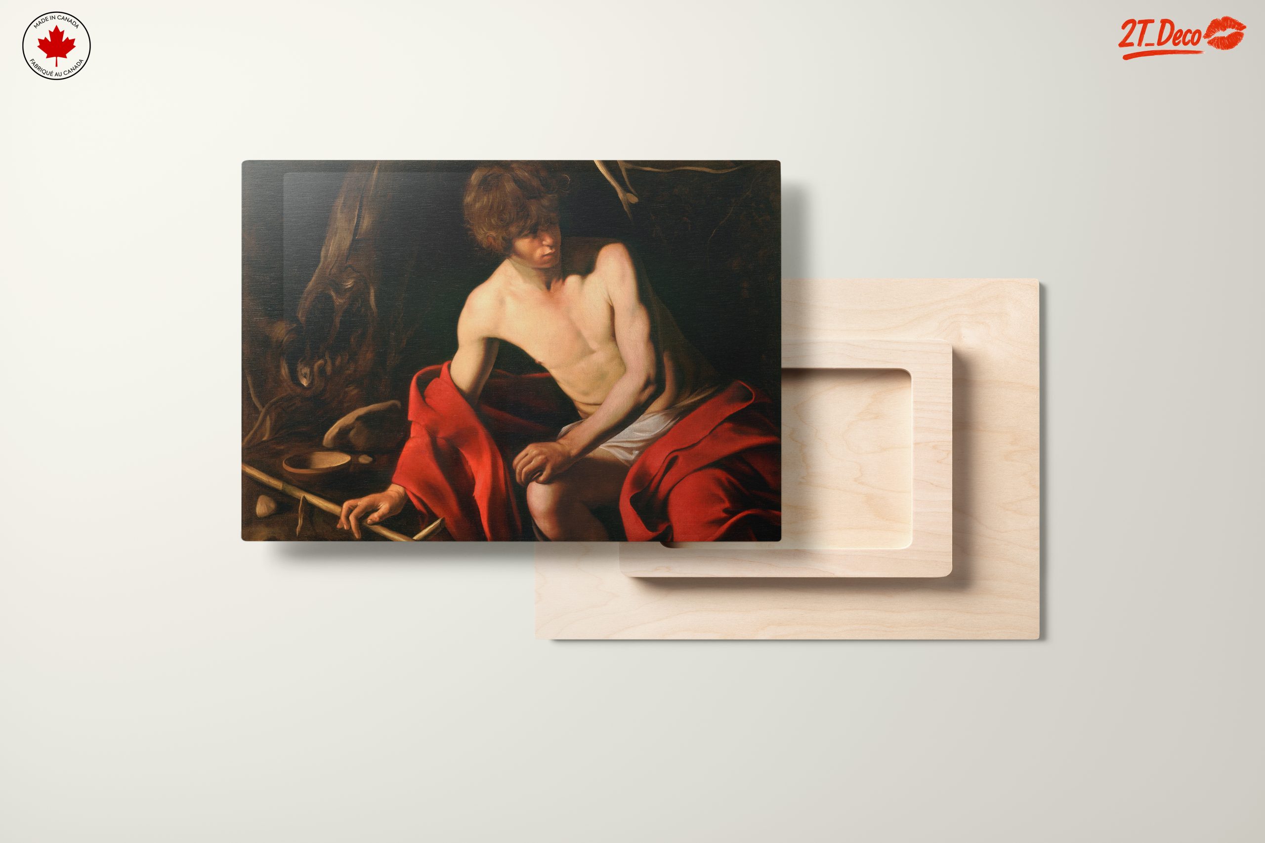 Contemporary Male Figure with Red Drapery - Image 11