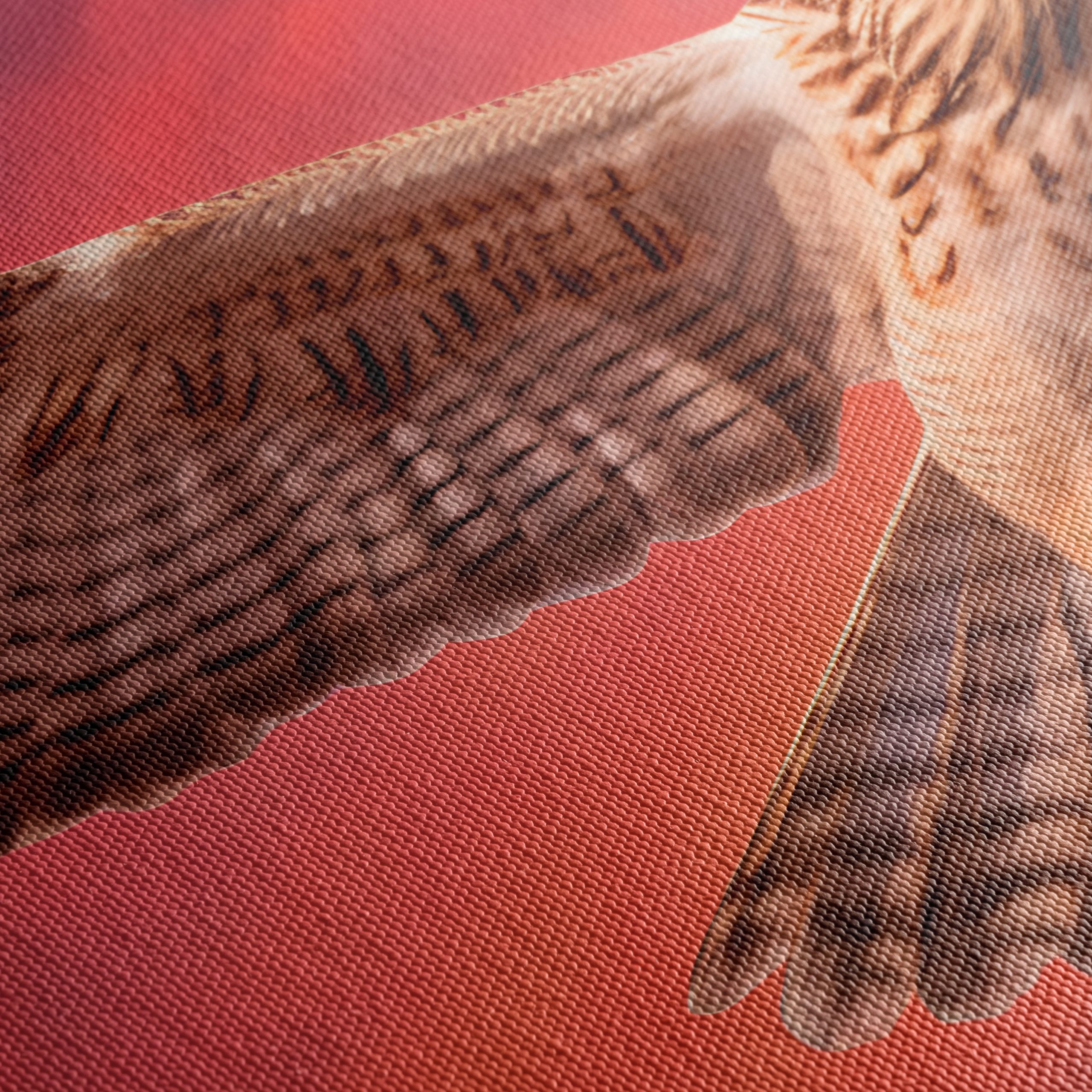 Majestic Hawk in Sunset Sky - Image 5