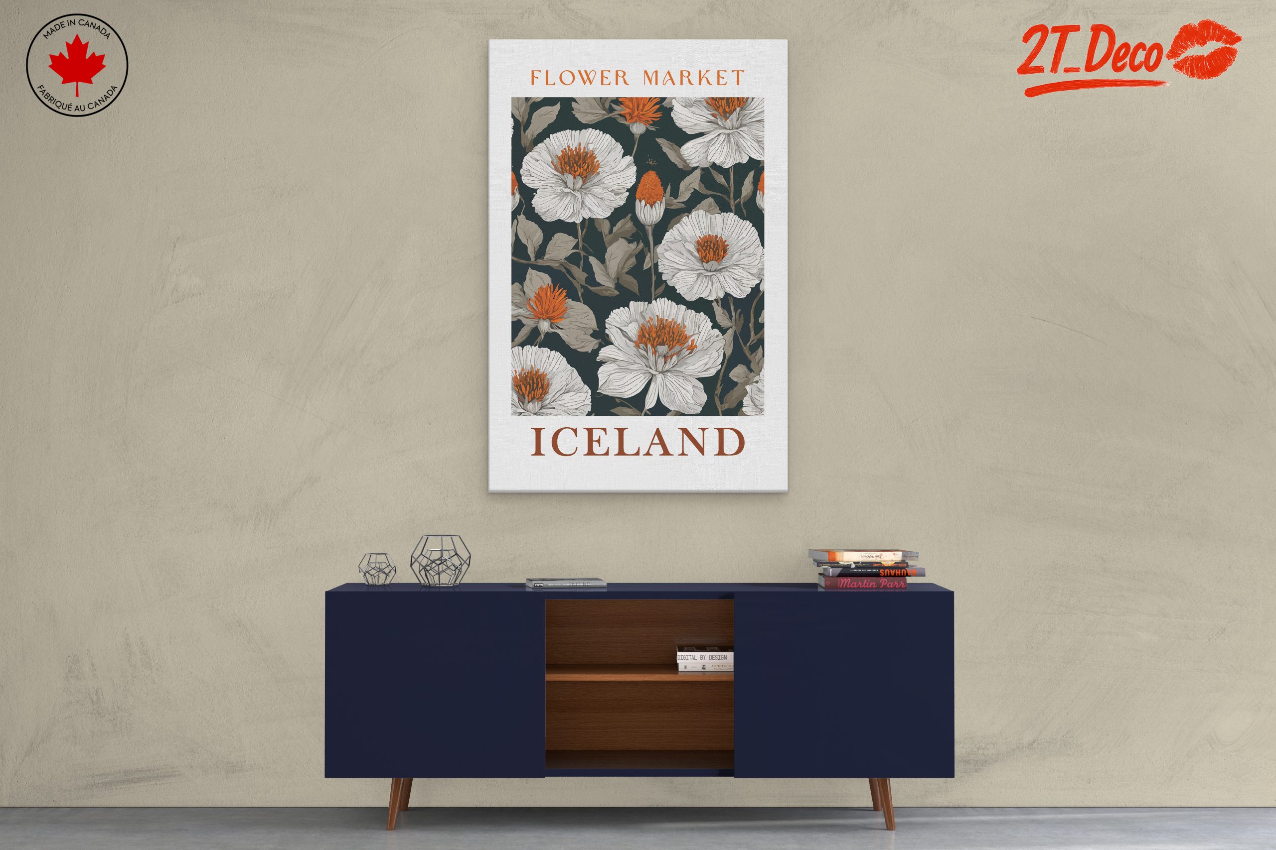 Flower Market Art Featuring Icelandic Flora - Image 3