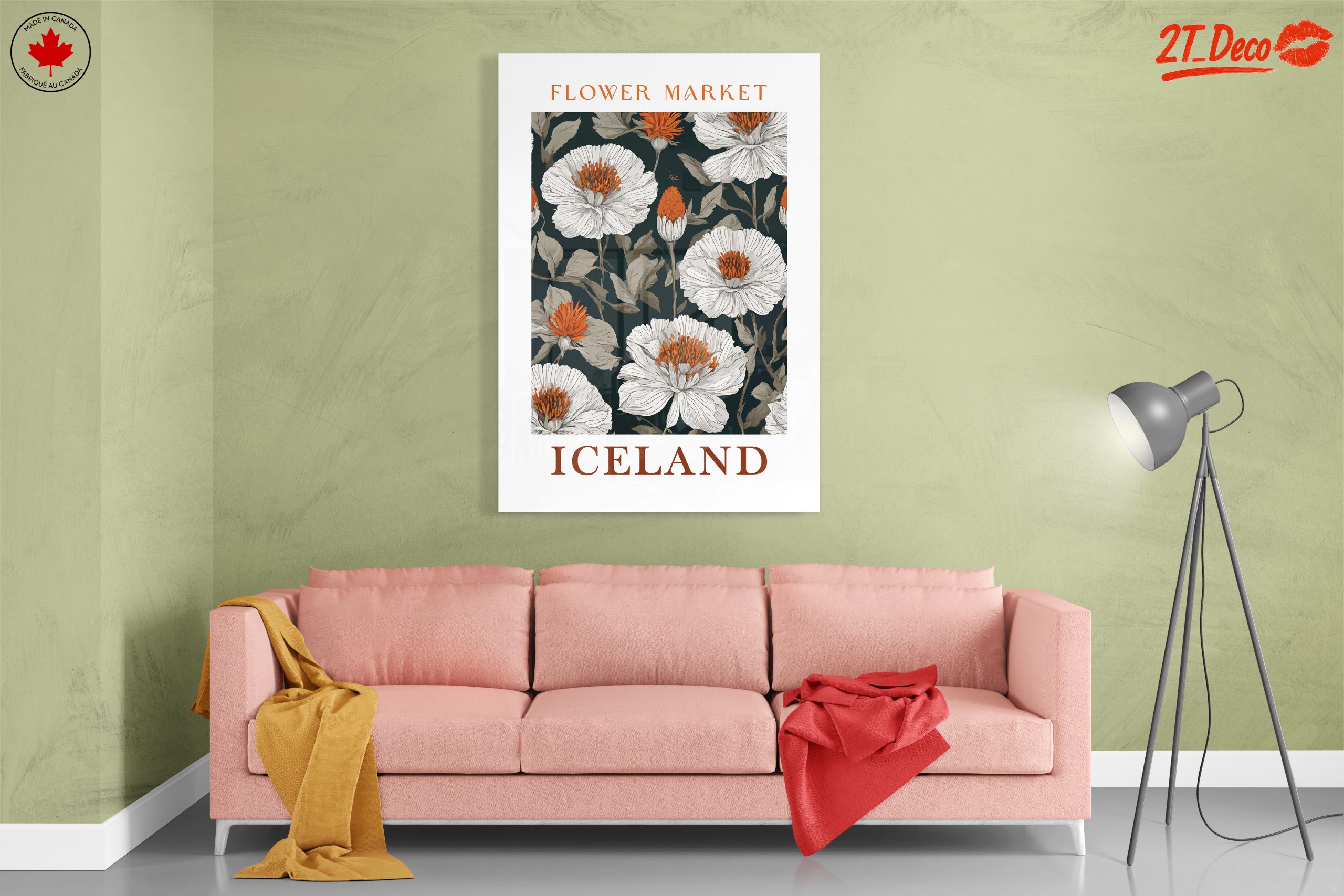 Flower Market Art Featuring Icelandic Flora - Image 7